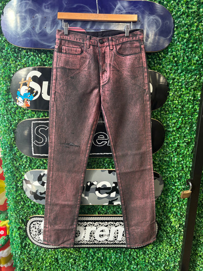 Sp5der Metallic Wash Jeans (30)