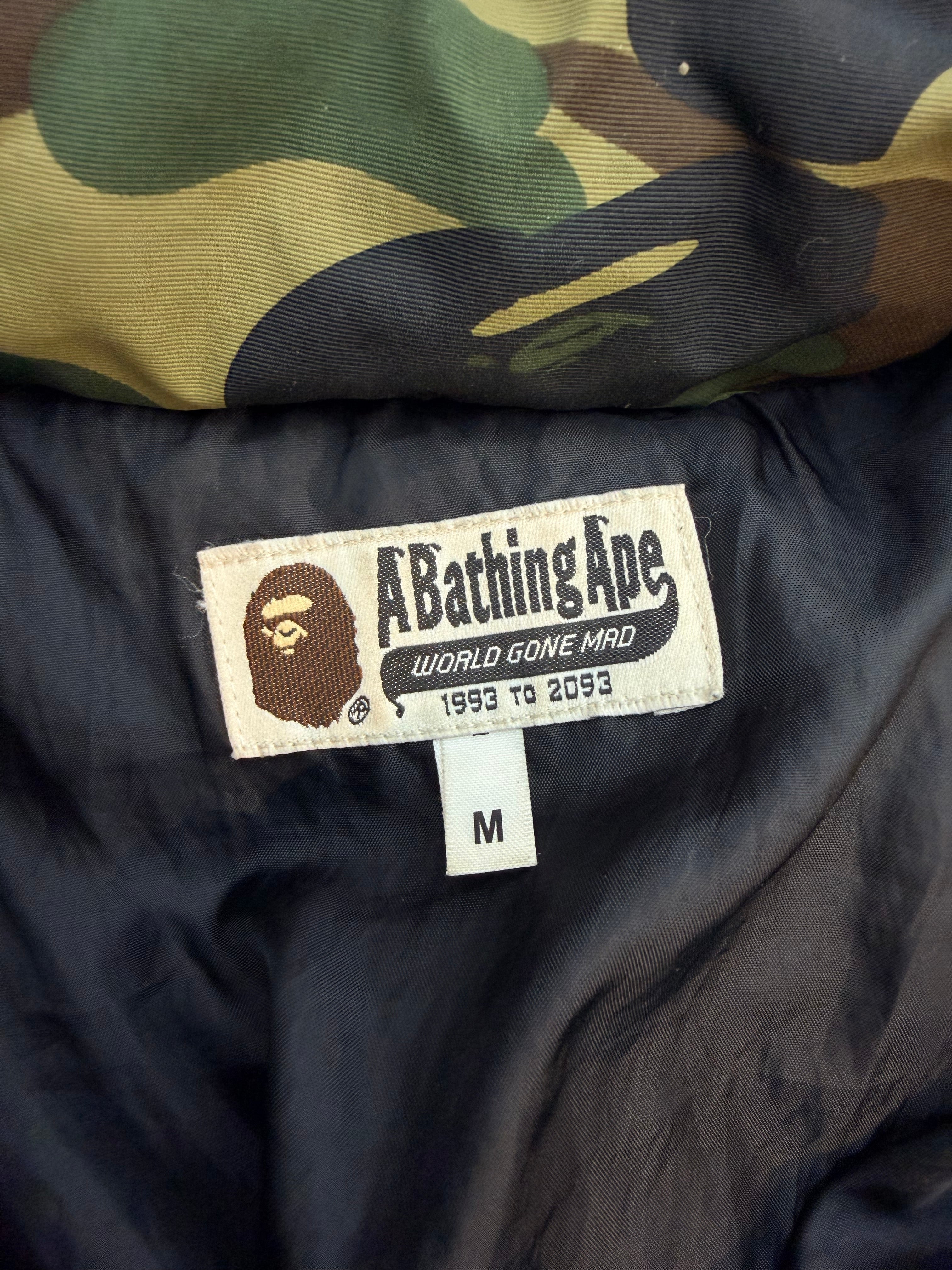 BAPE Camo 1st Down Puffer Jacket