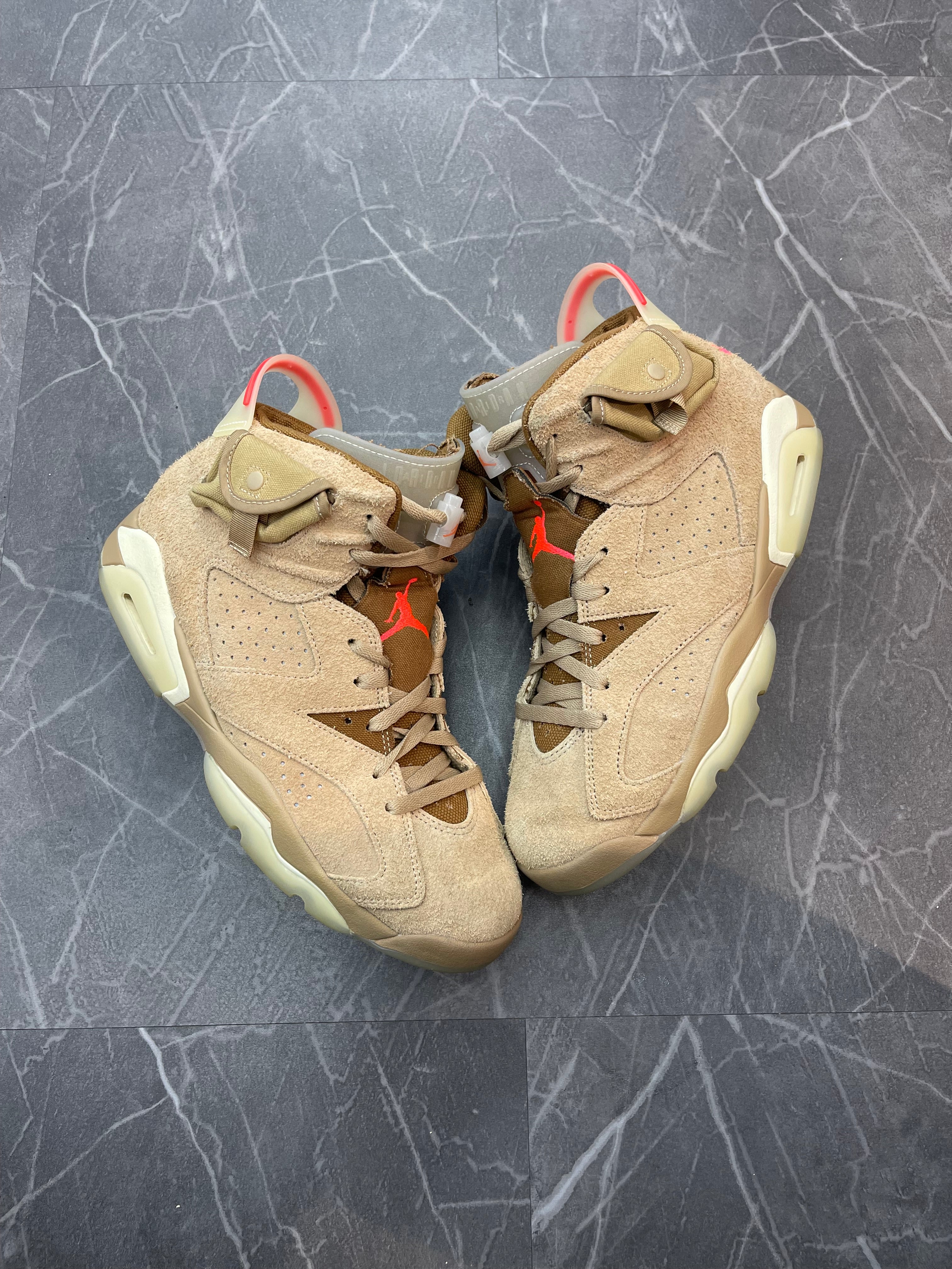 Jordan 6 Travis Scott “British Khaki”