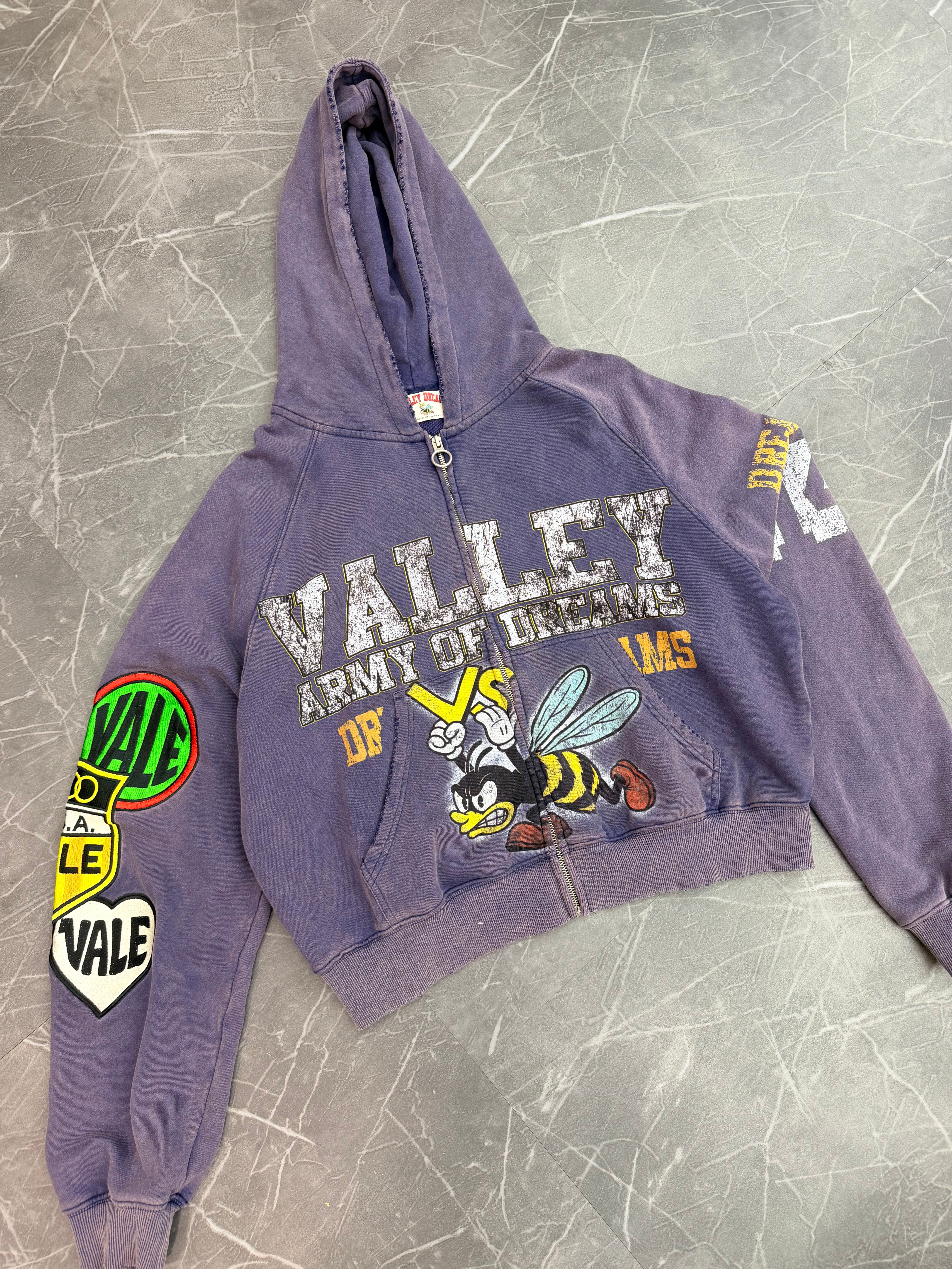 Vale Forever Property Zip Up Mauve