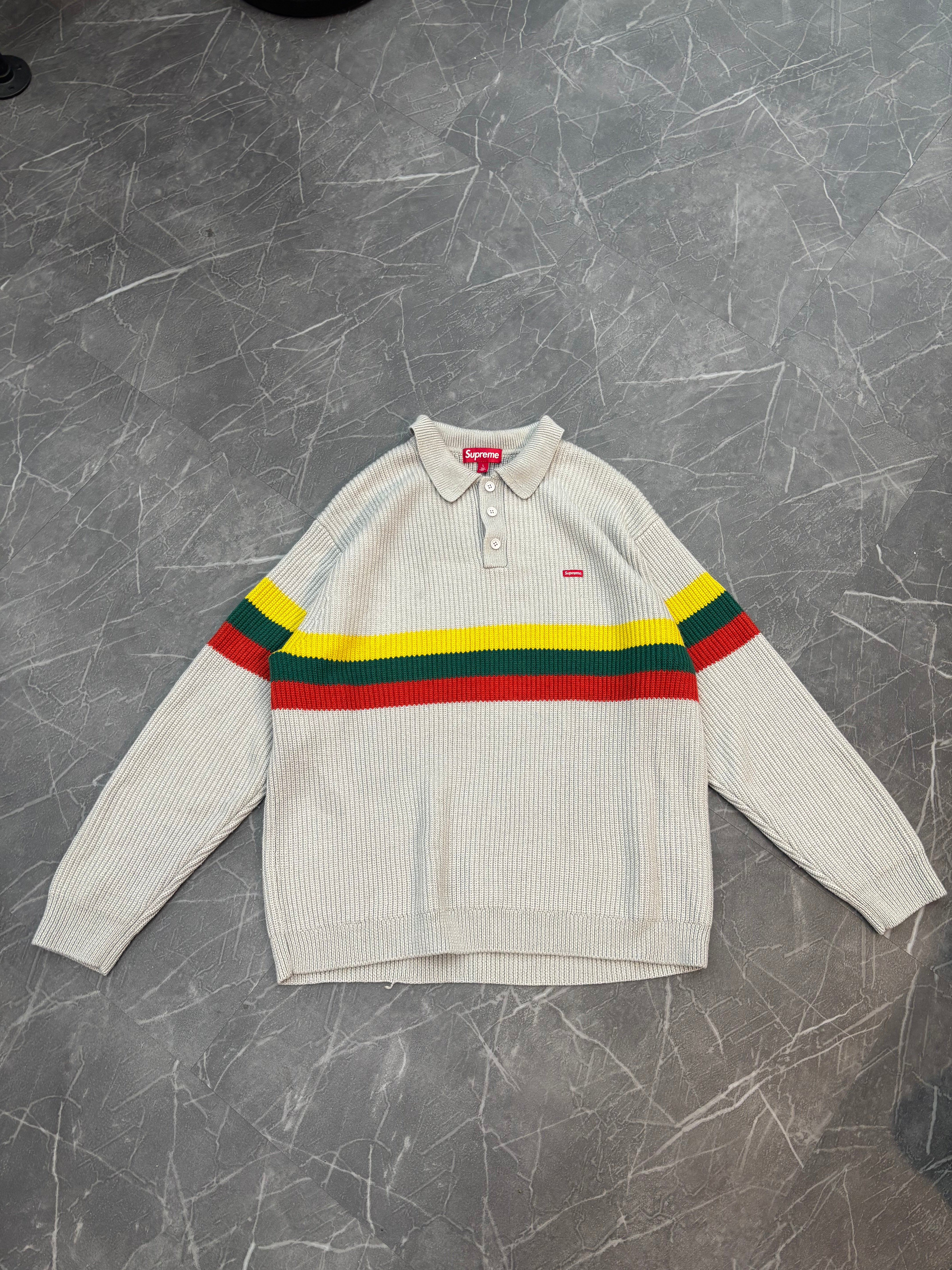 Supreme Mini Box Logo Polo Sweater