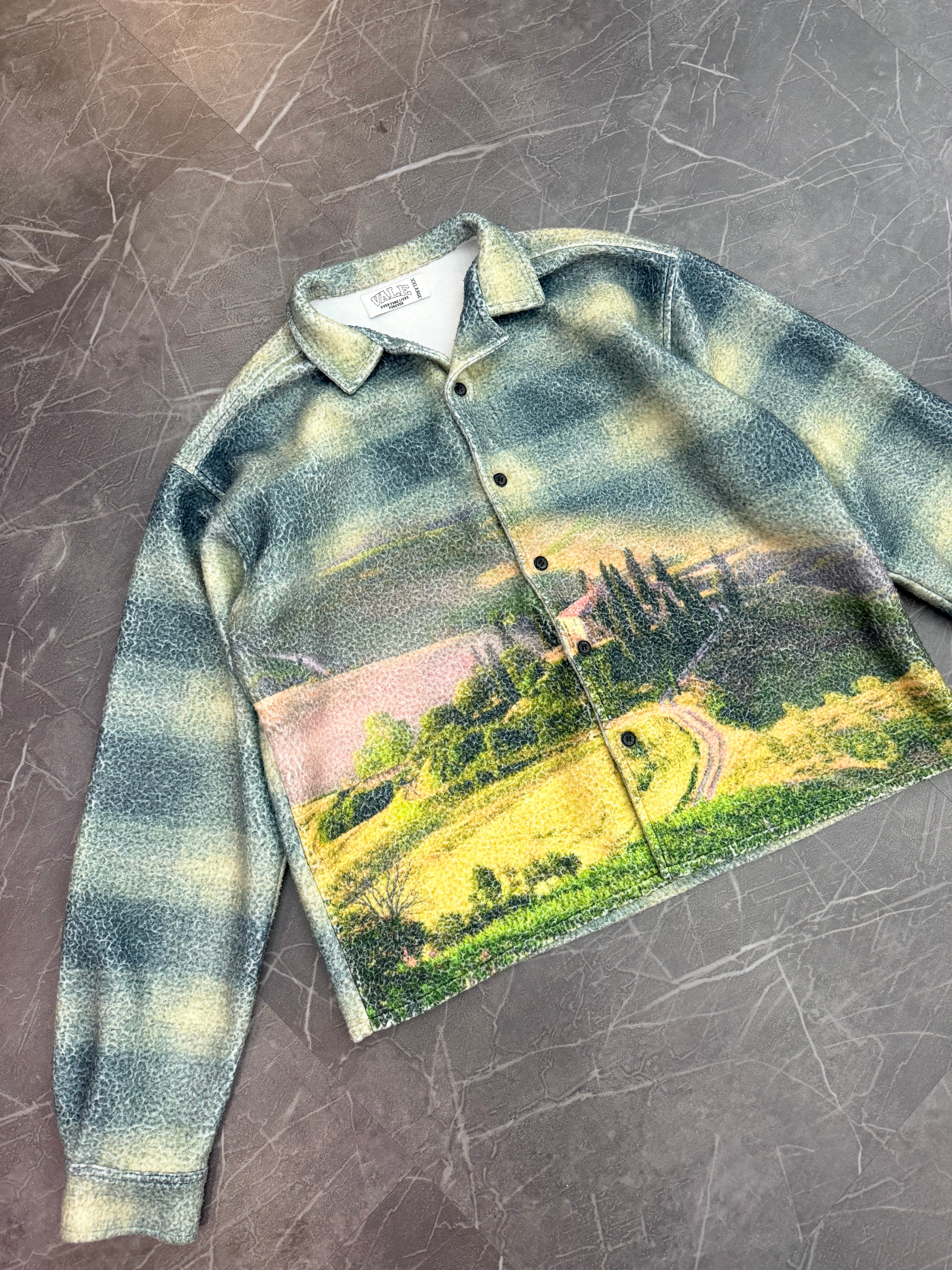 Vale Forever Fleece Button Zip Up
