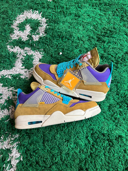 Jordan 4 x Union La “Desert Moss”