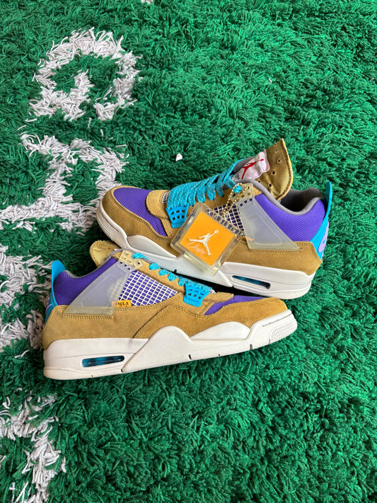 Jordan 4 x Union La “Desert Moss”