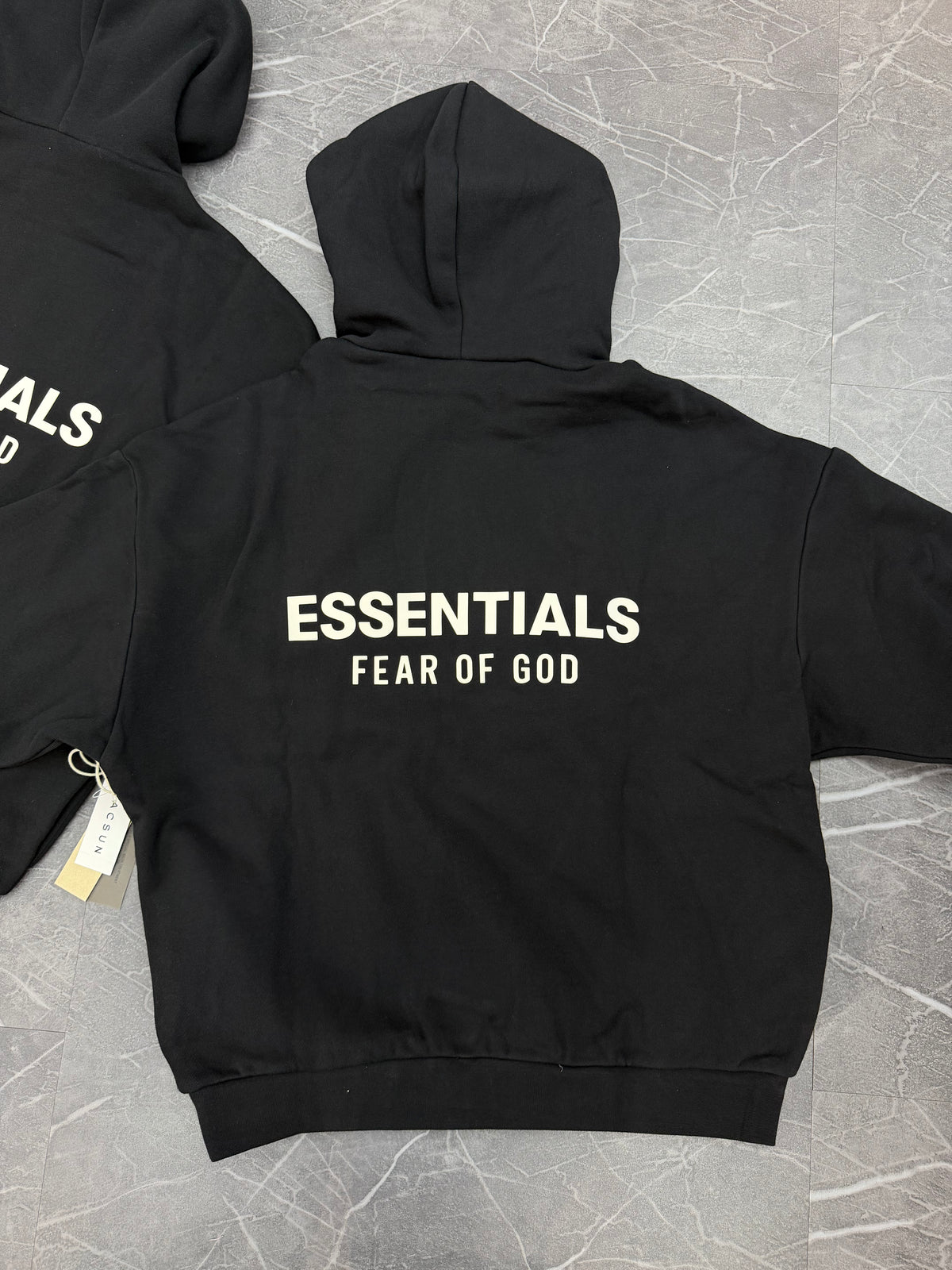 Essentials Fleece Hoodie Black (FW24)