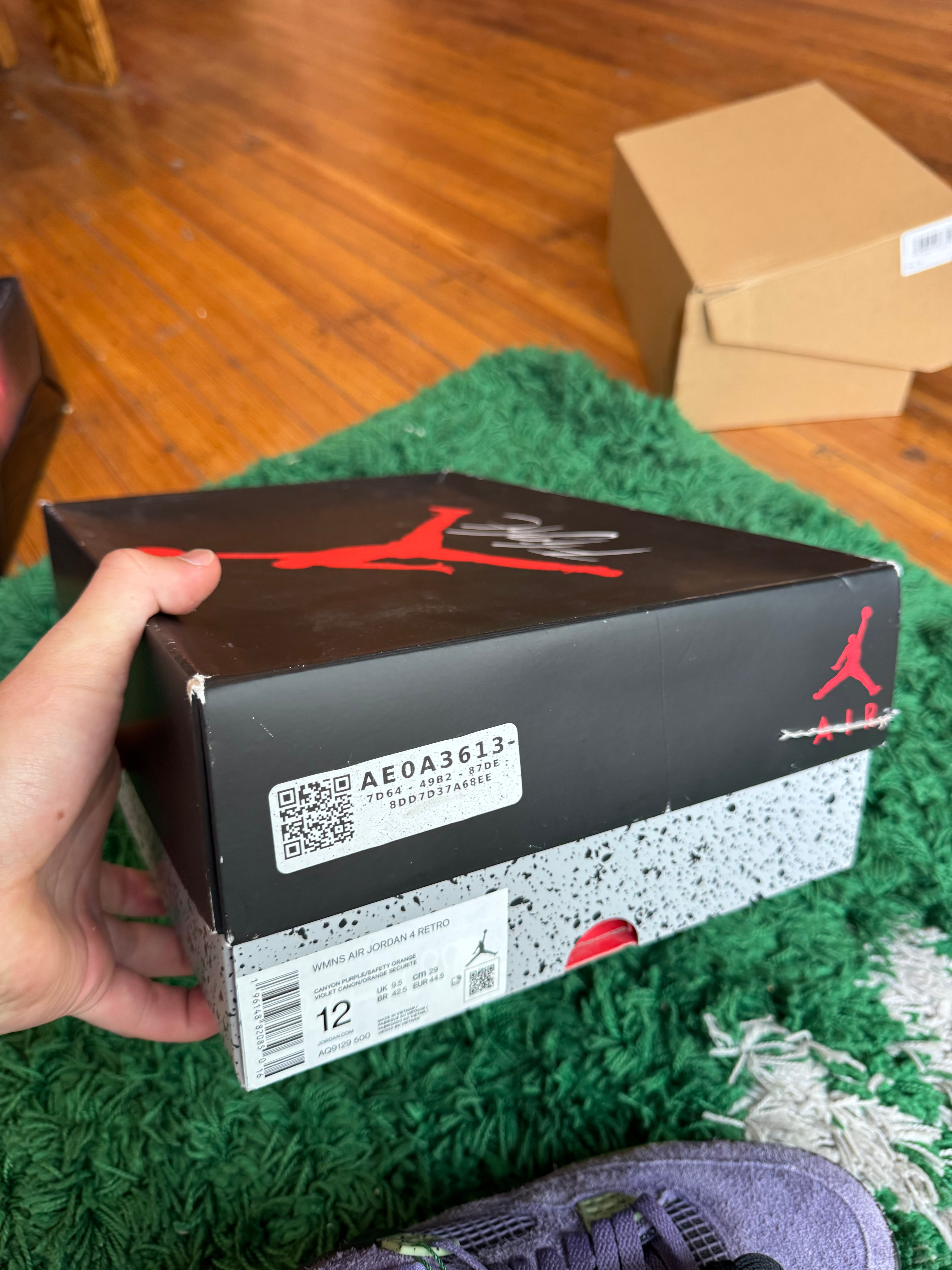 Jordan 4 “Canyon Purple”