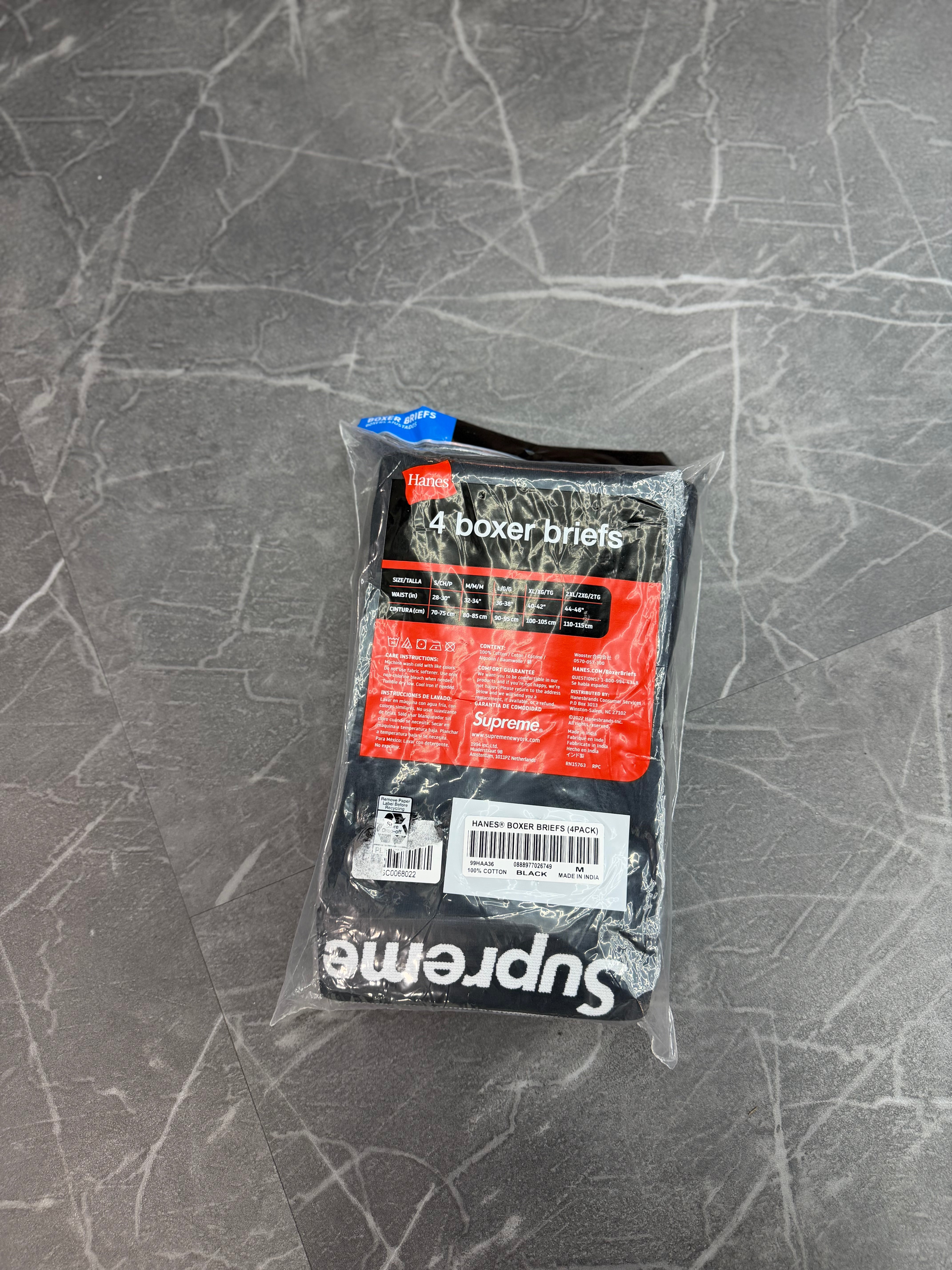 Supreme Boxer Briefs “Black”