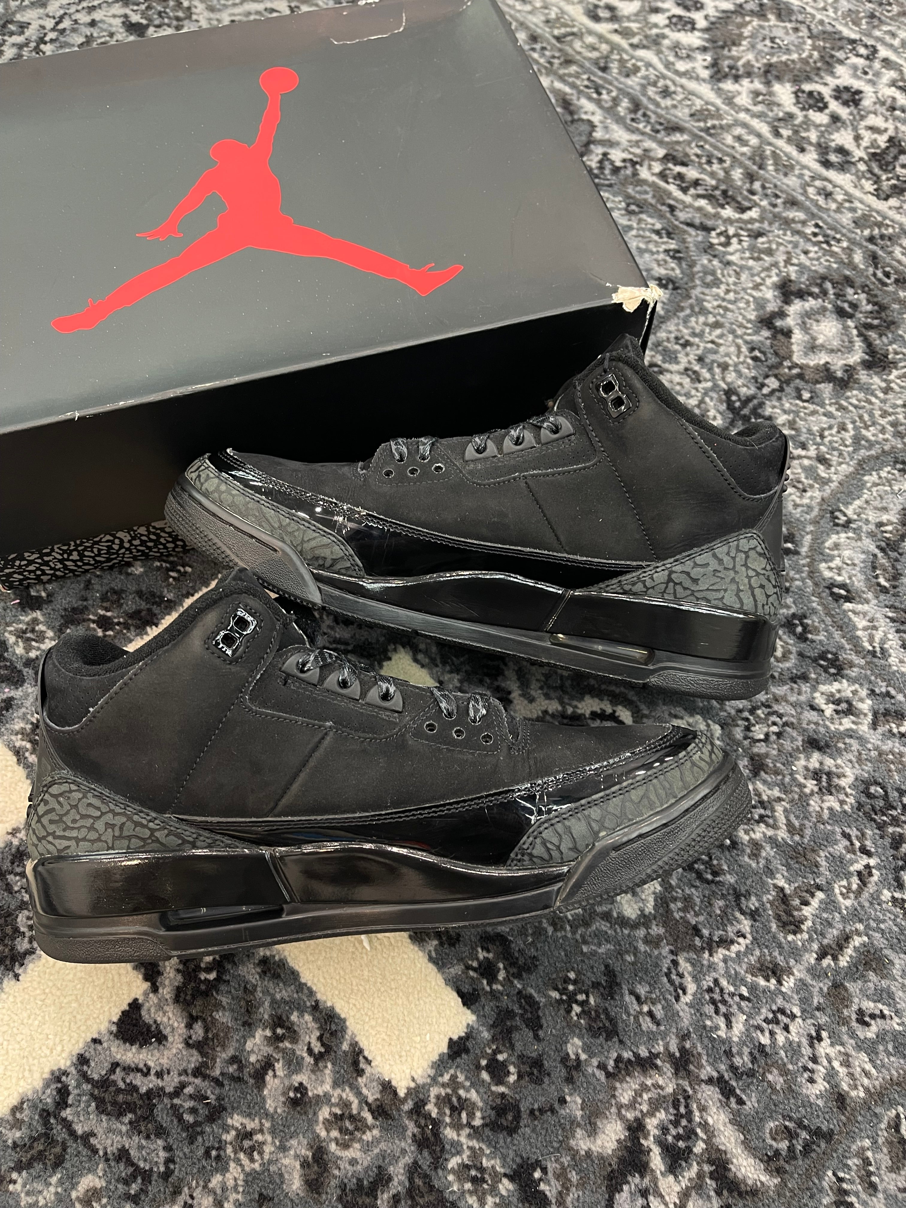 Jordan 3 “Black Cat”