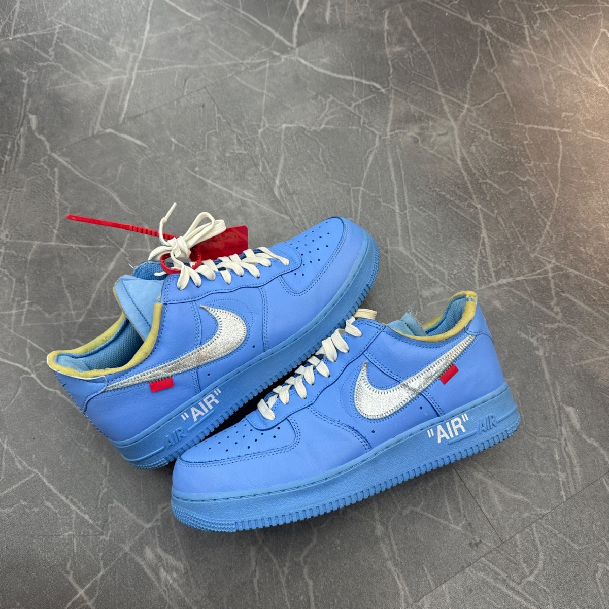 Nike Air Force 1 Low Off-White MCA University Blue - Image 1