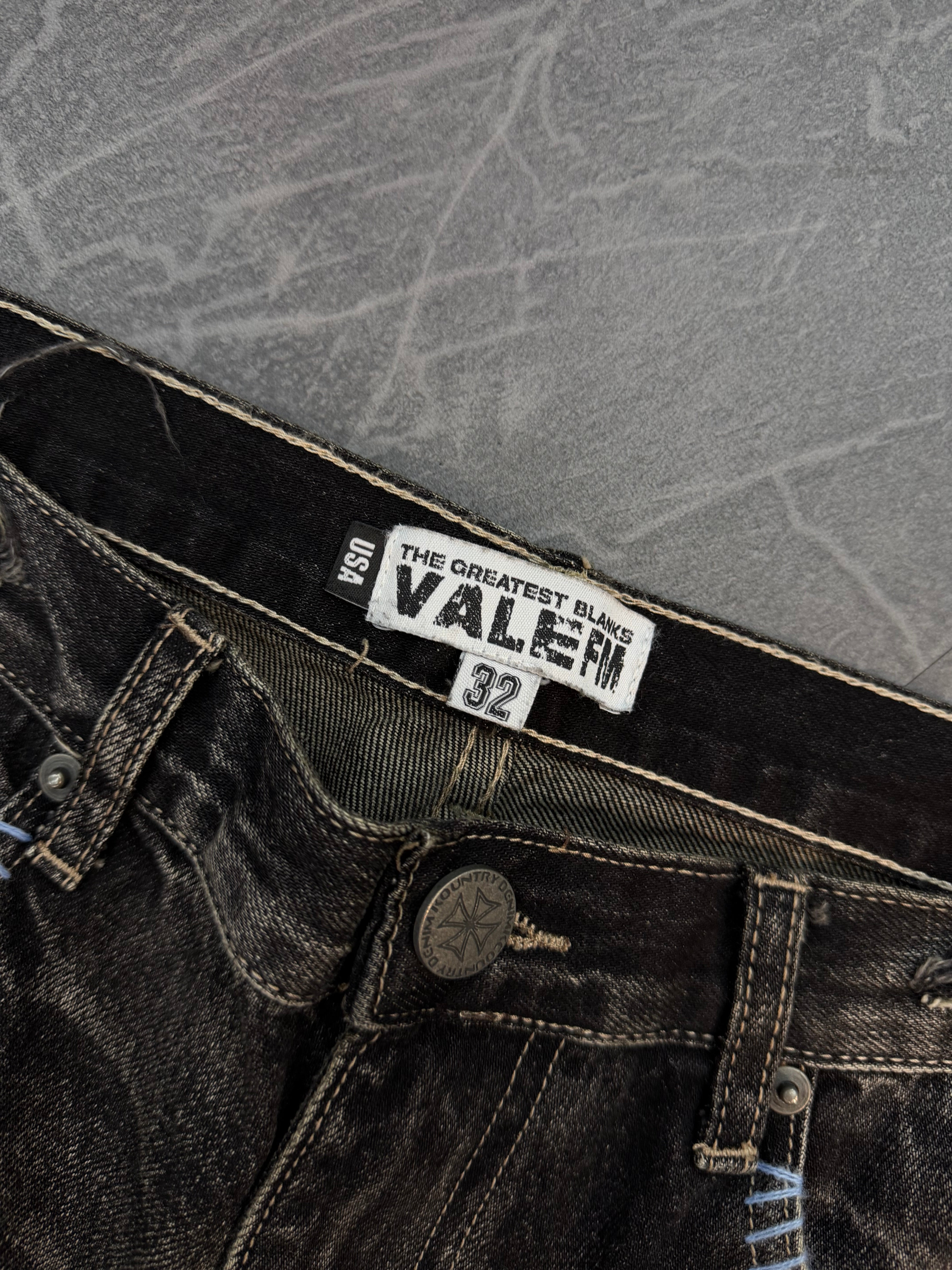 Vale Forever Thrashed Black Denim