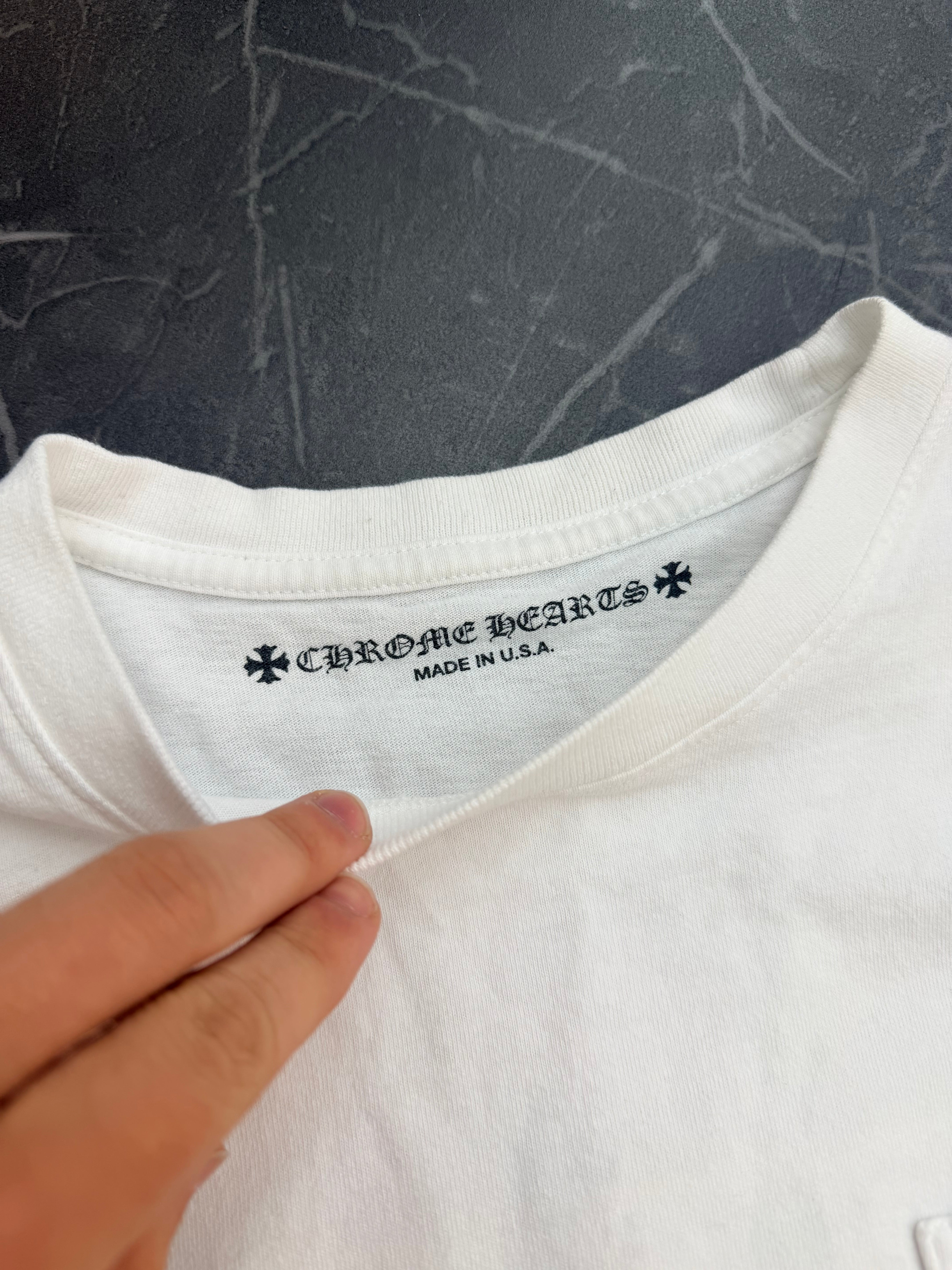 Chrome Hearts USA Scroll Tee “White”