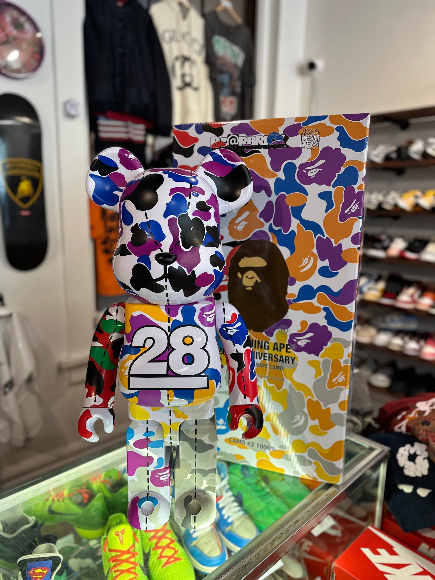 Bearbrick 1000% x BAPE 28th Anniversary #2