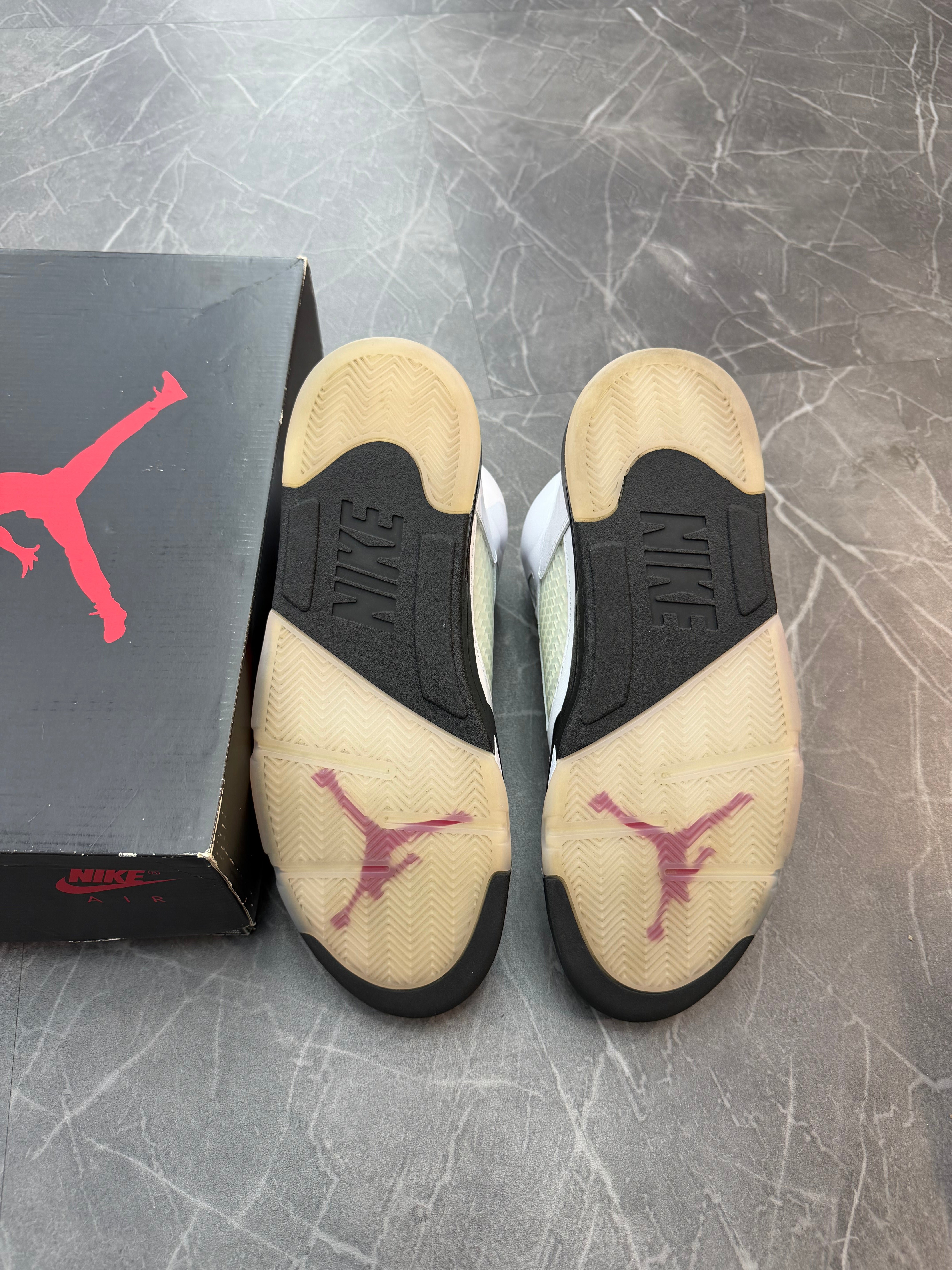 Jordan 5 “Fire Red Silver Tongue”