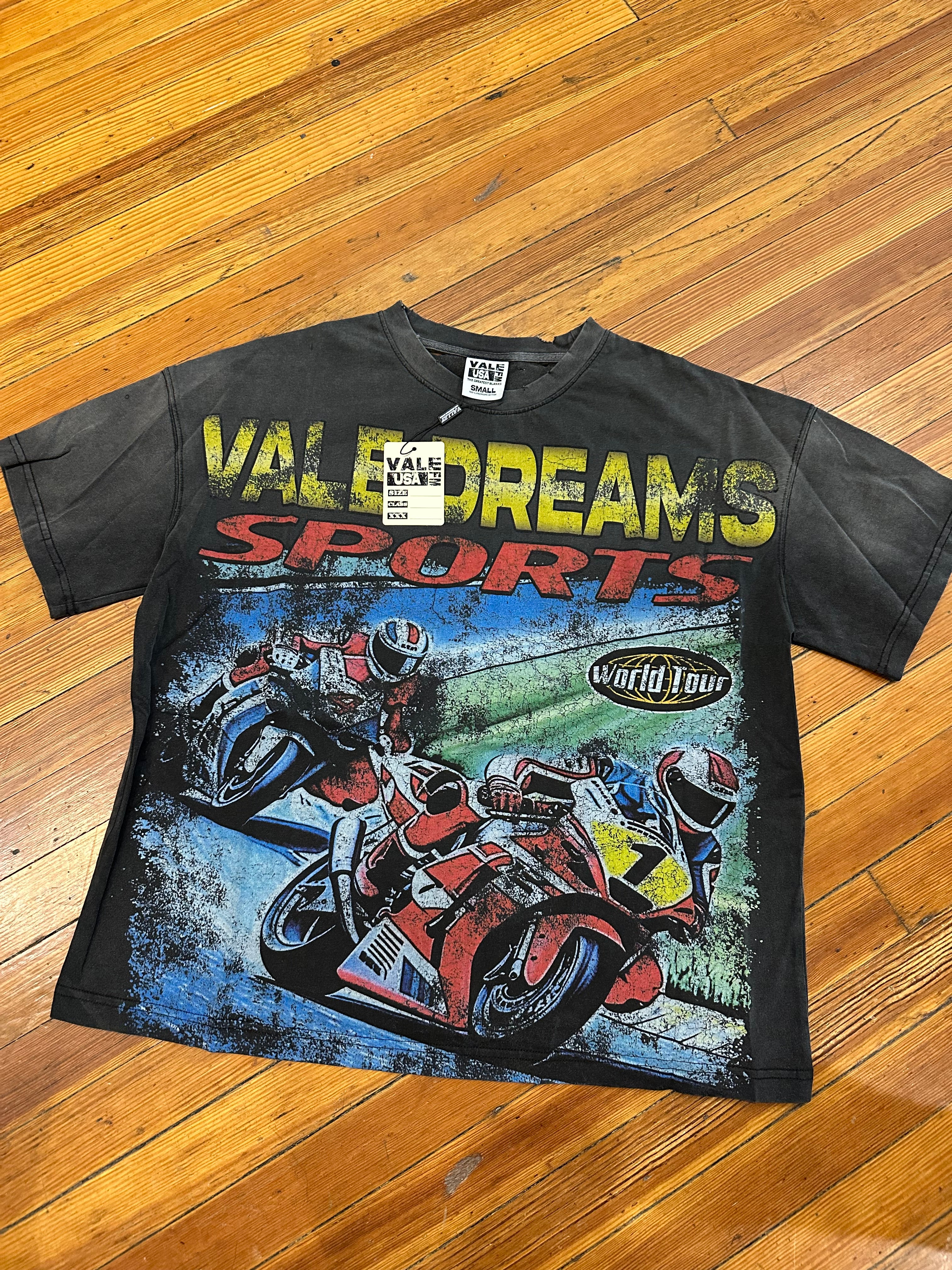 Vale Forever Black Motocross Tee