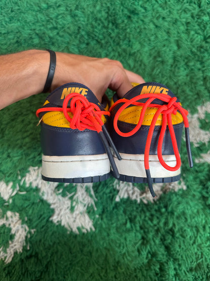 Nike Off White Dunk Low “Michigan”