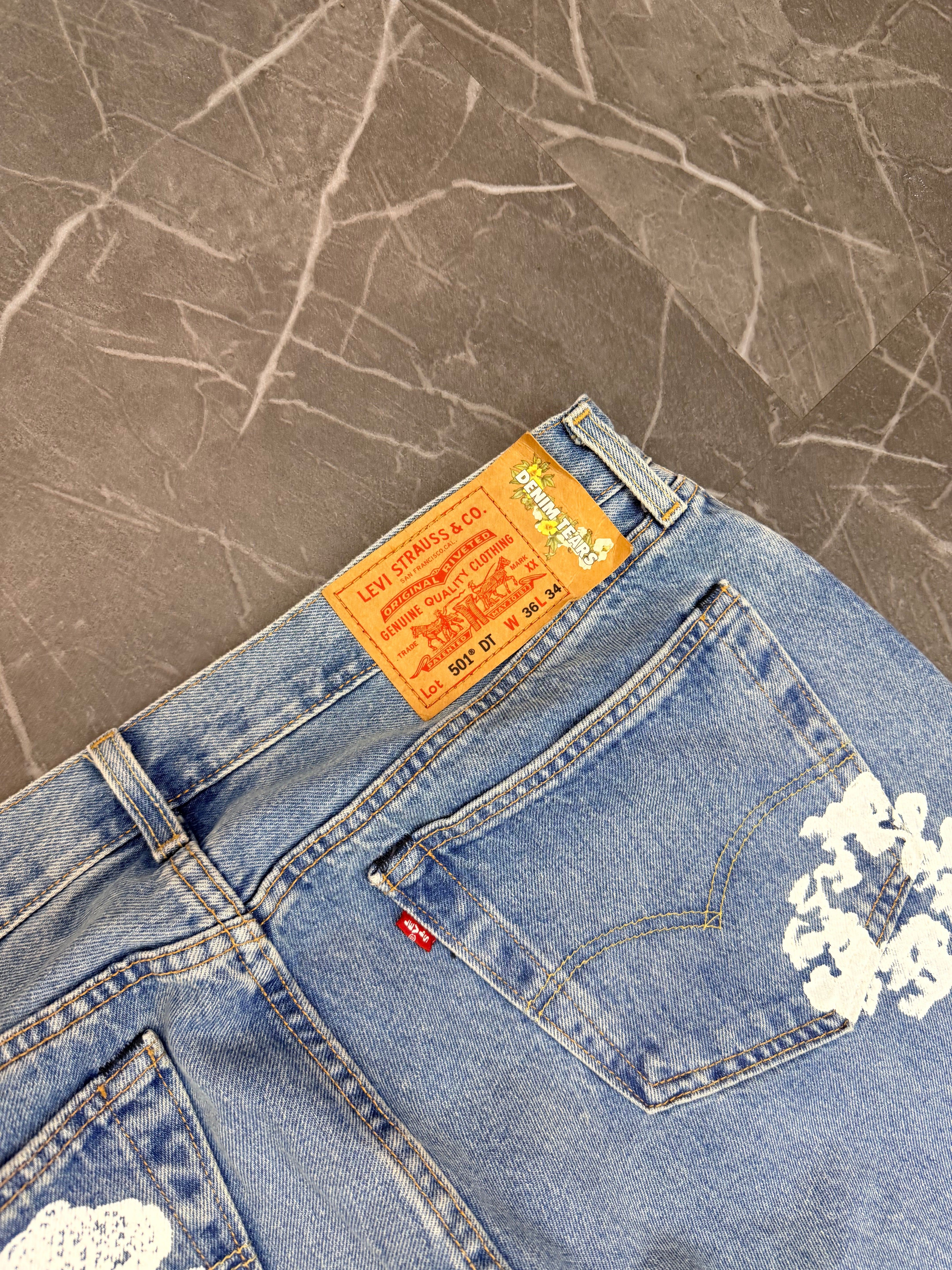 Denim Tears Cotton Wreath Jeans (36x34)