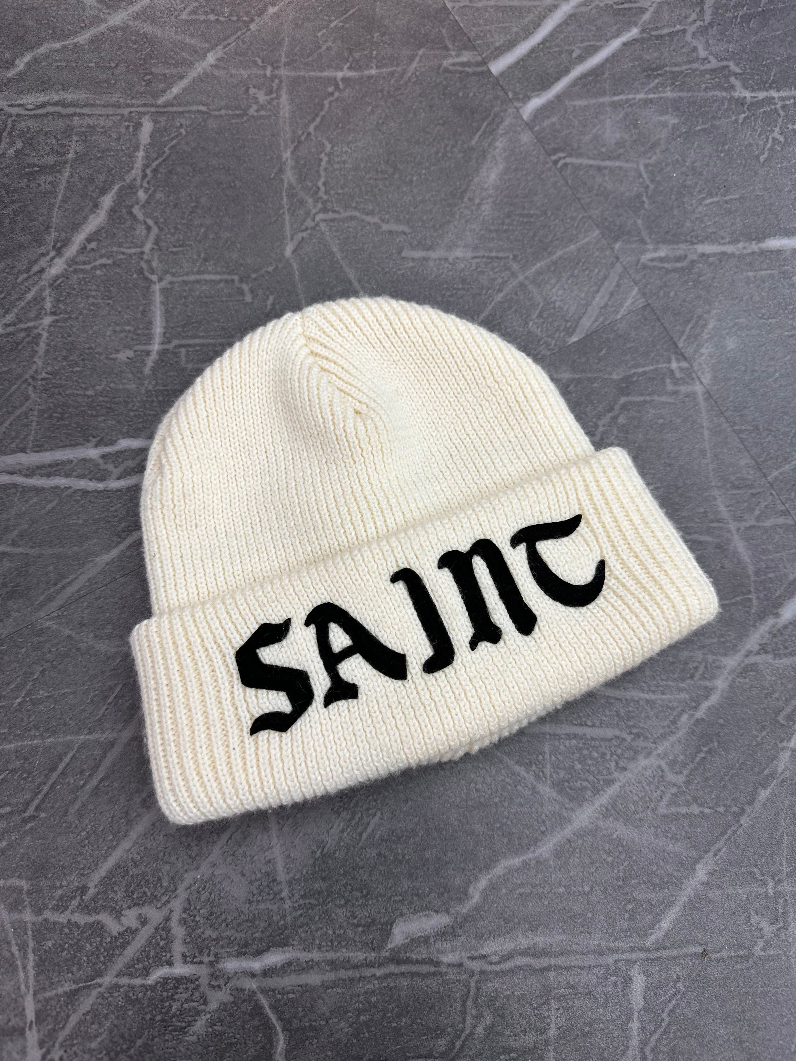 Saint Michael Cream Knitted Beanie 26SS
