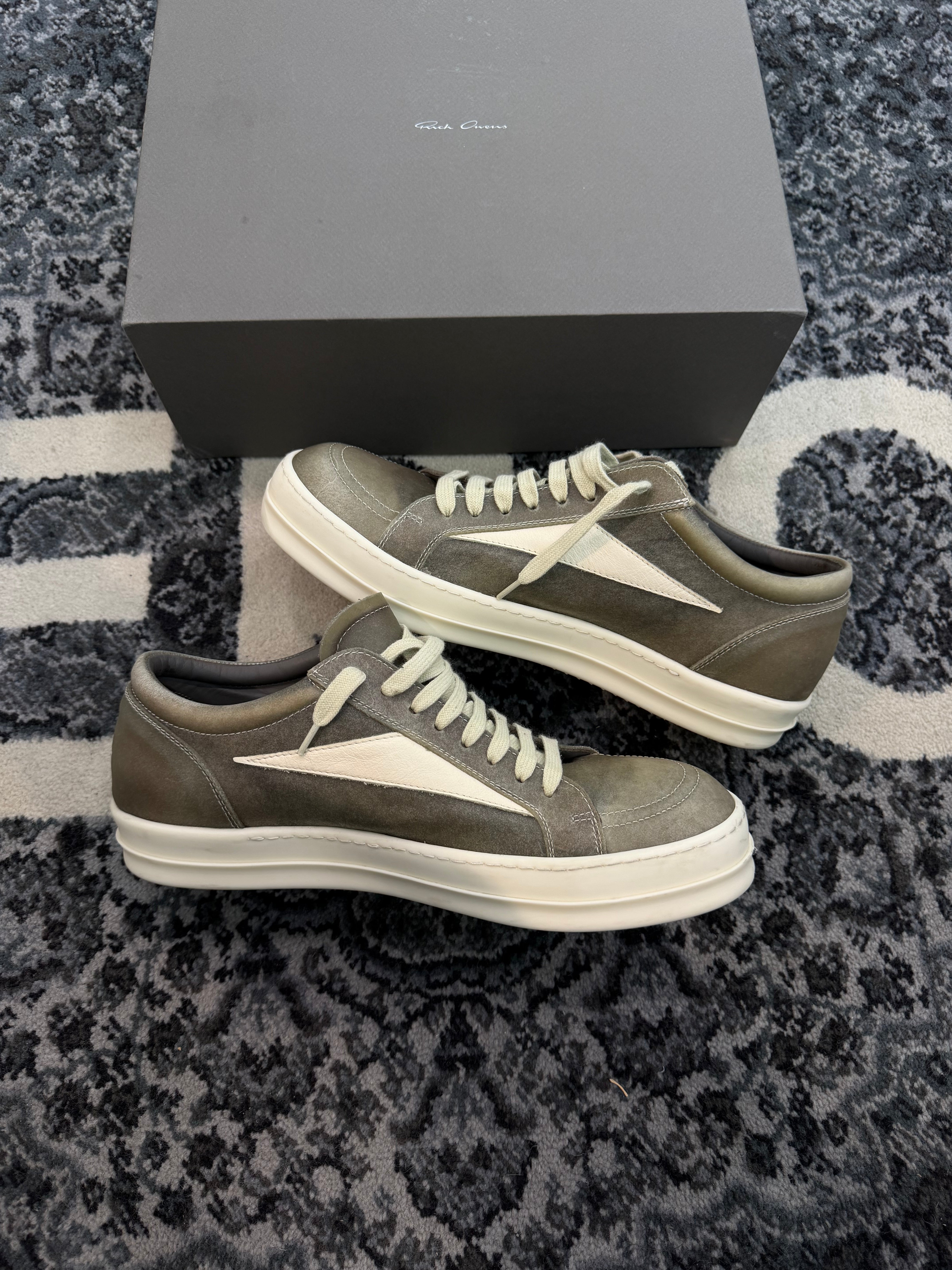 Rick Owen’s Sneakers Low “Milk”