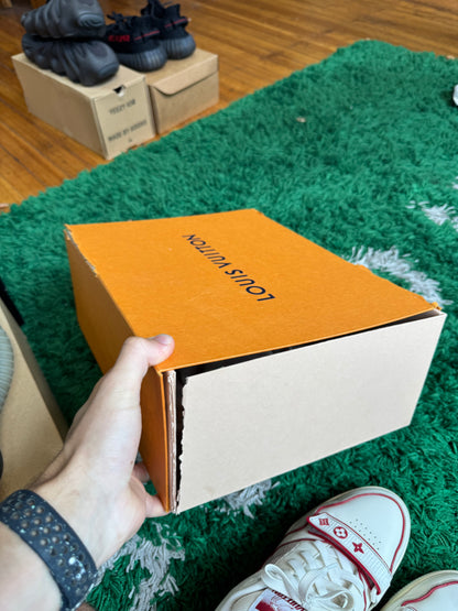 Louis Vuitton Mesh Trainer “White Red”