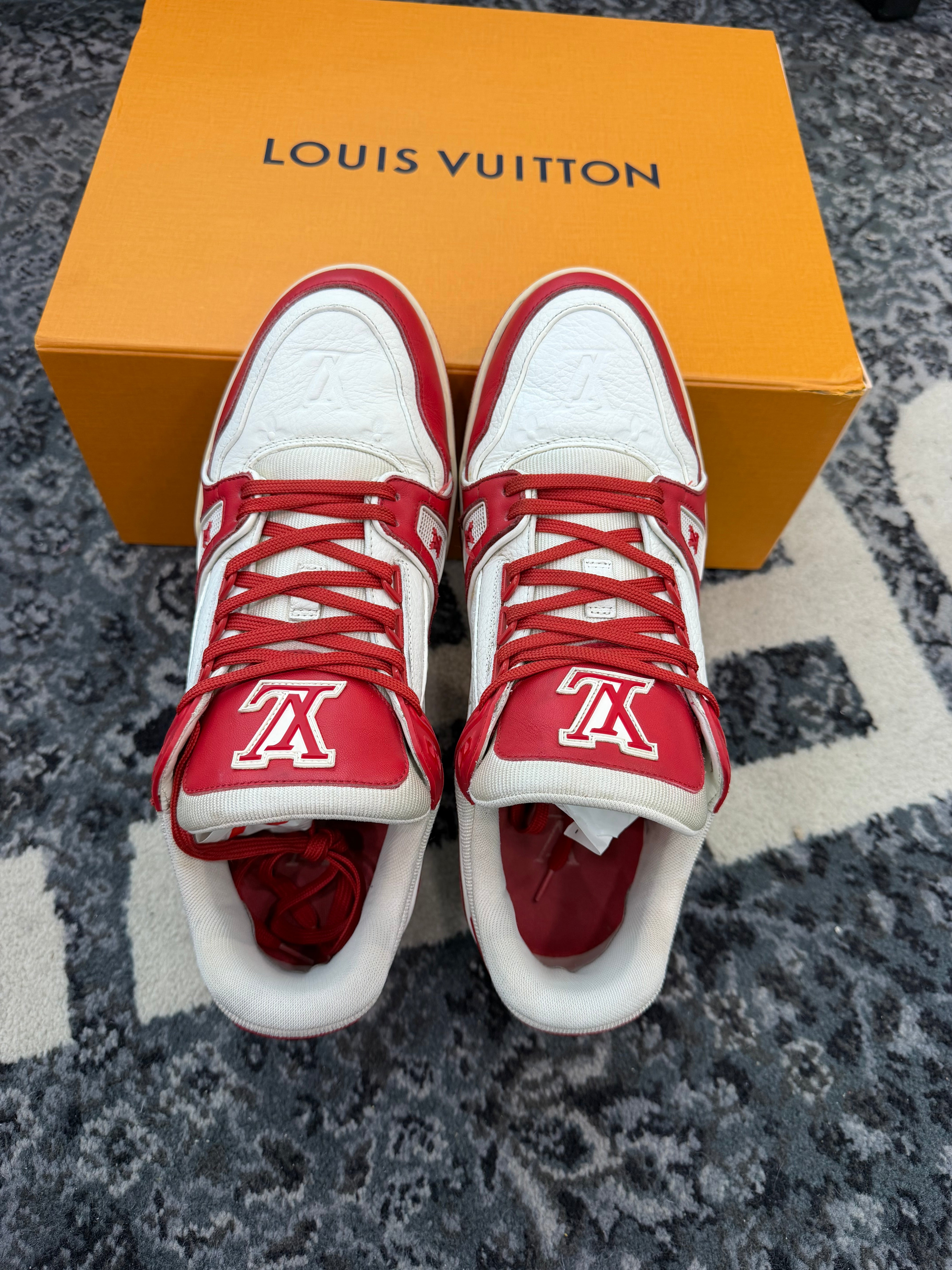 Louis Vuitton Trainer Low “Red White”