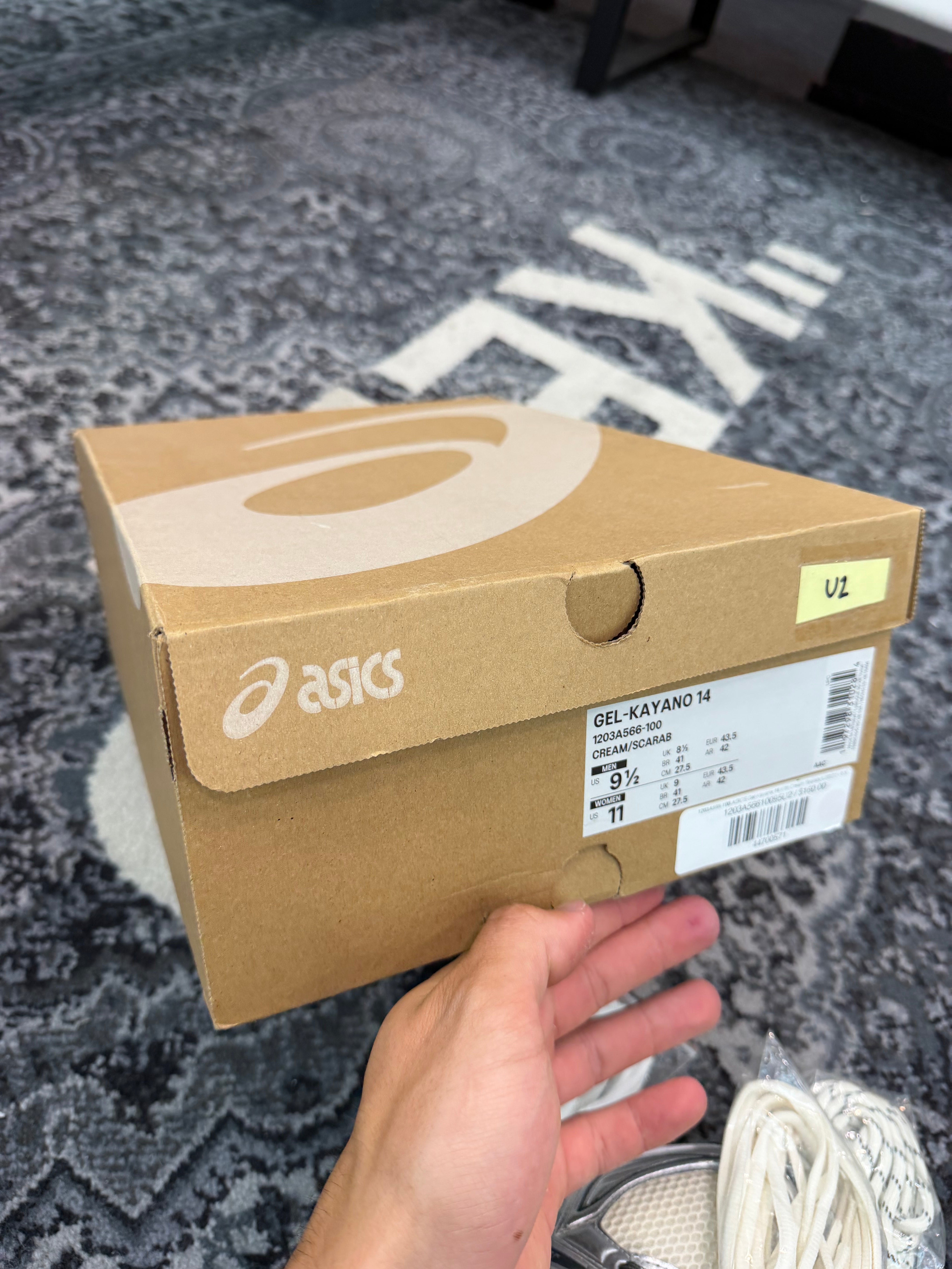 ASICS x Kith Gel Kayano-14 “Cream Scarab”