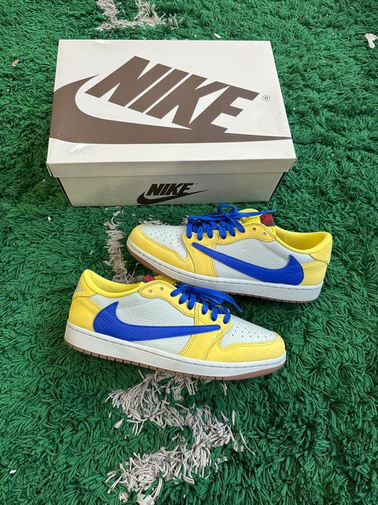 Jordan 1 Travis Scott Low “Canary”