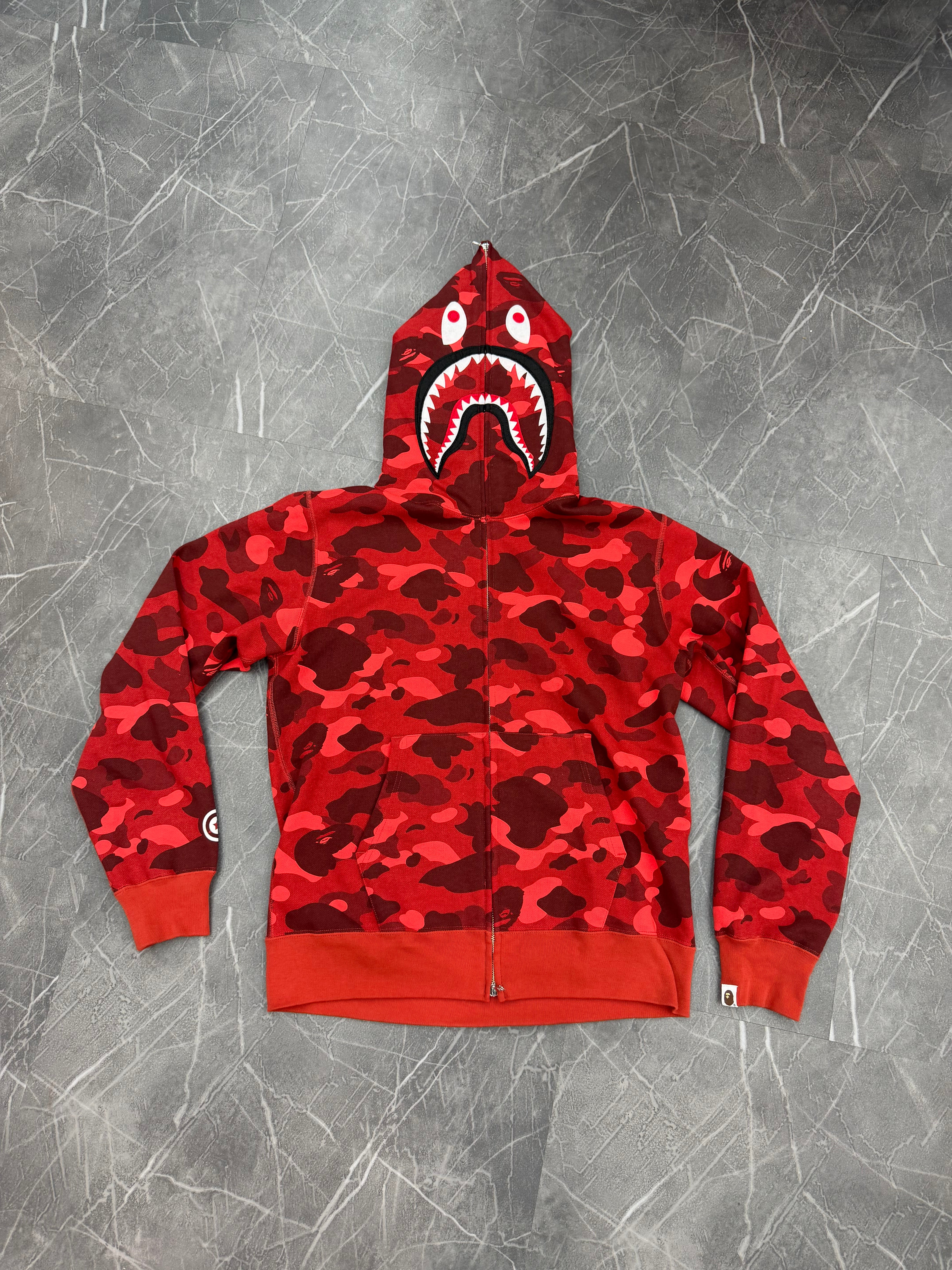 Bathing Ape Hoodie “Red”