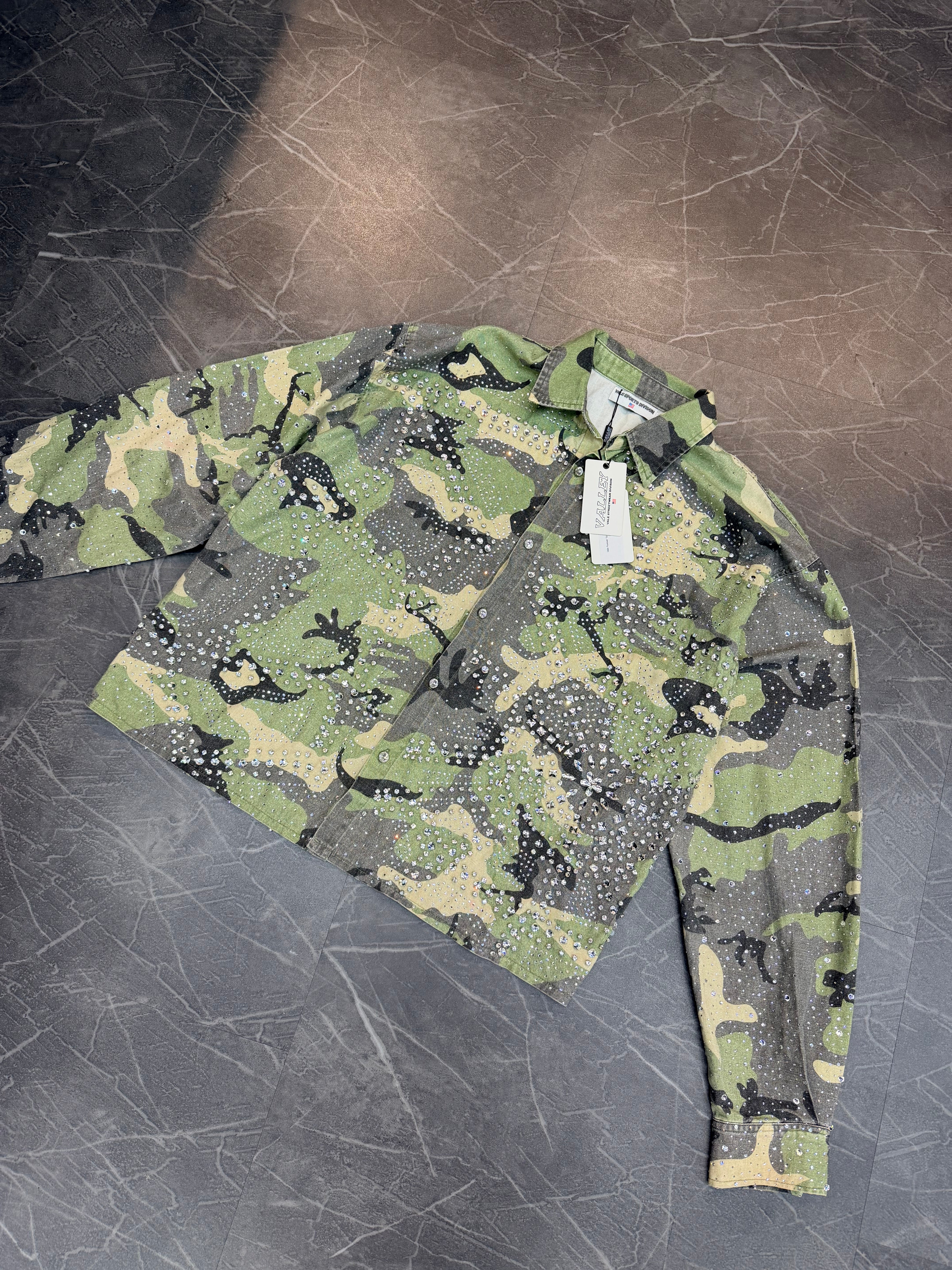 Vale Forever Soulja Button Up Camo