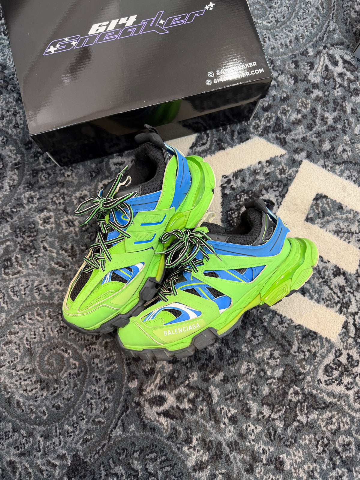 Balenciaga Track Runner “Blue Green”