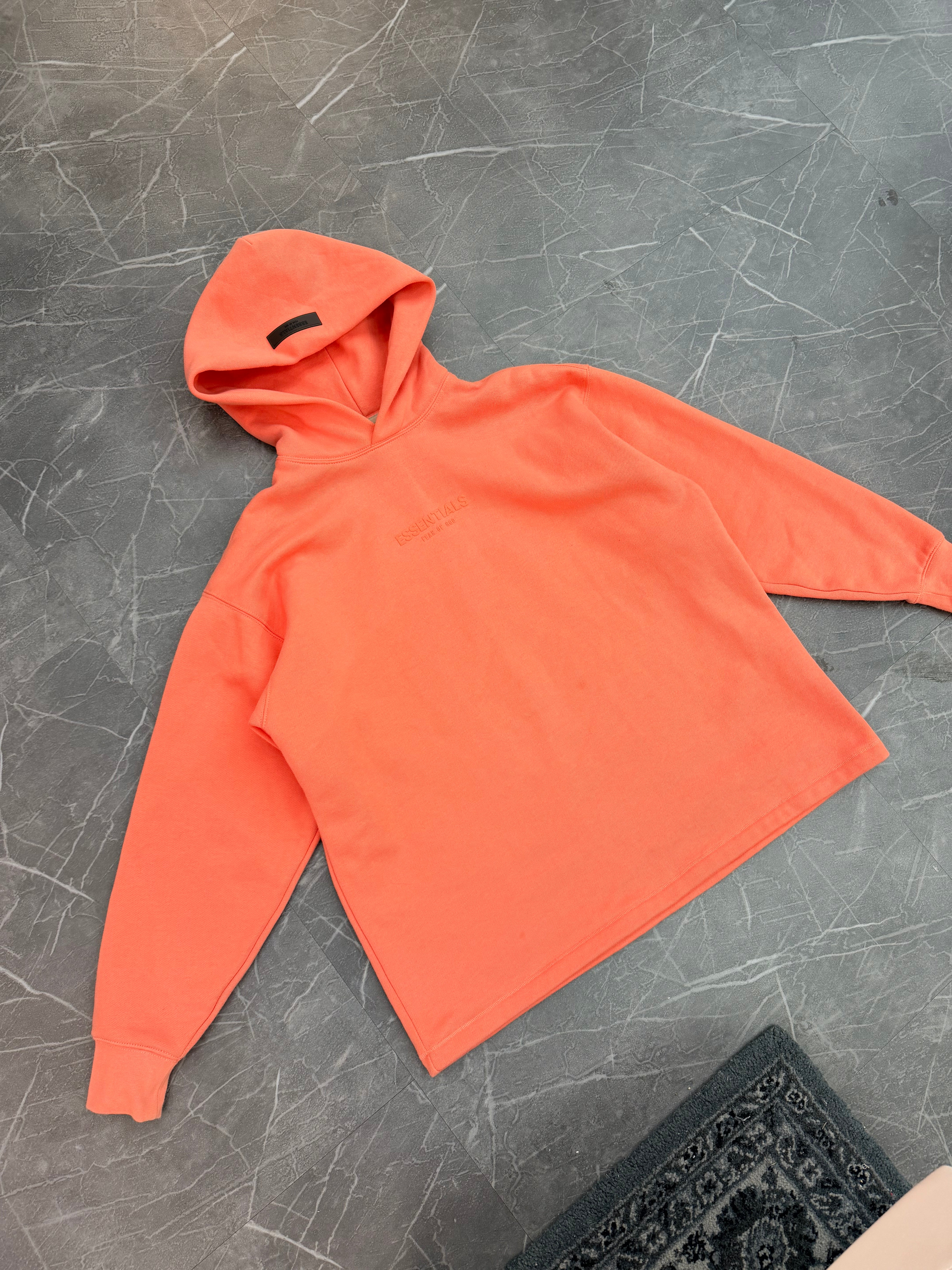 Essentials Relaxed Hoodie “Coral”