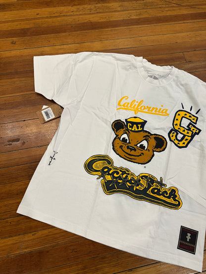 Travis Scott X Mitchell & Ness Tee “University of California”