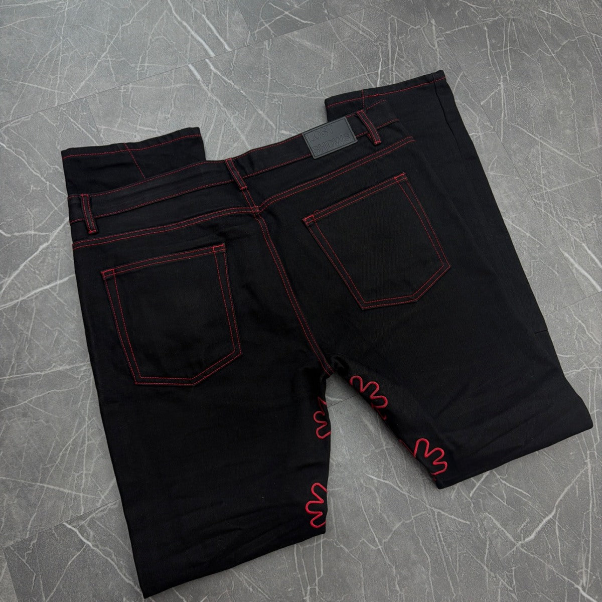 LOST SHDWS Denim Black/Red (40) - Image 3