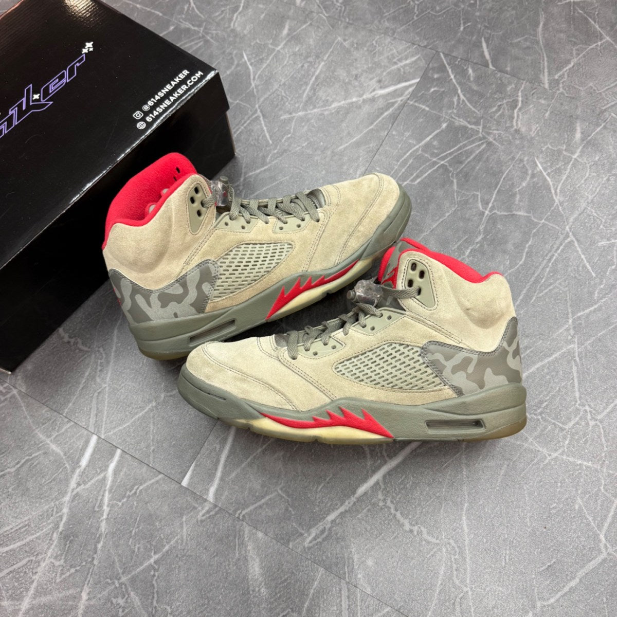 Jordan 5 Retro P51 Camo - Image 2