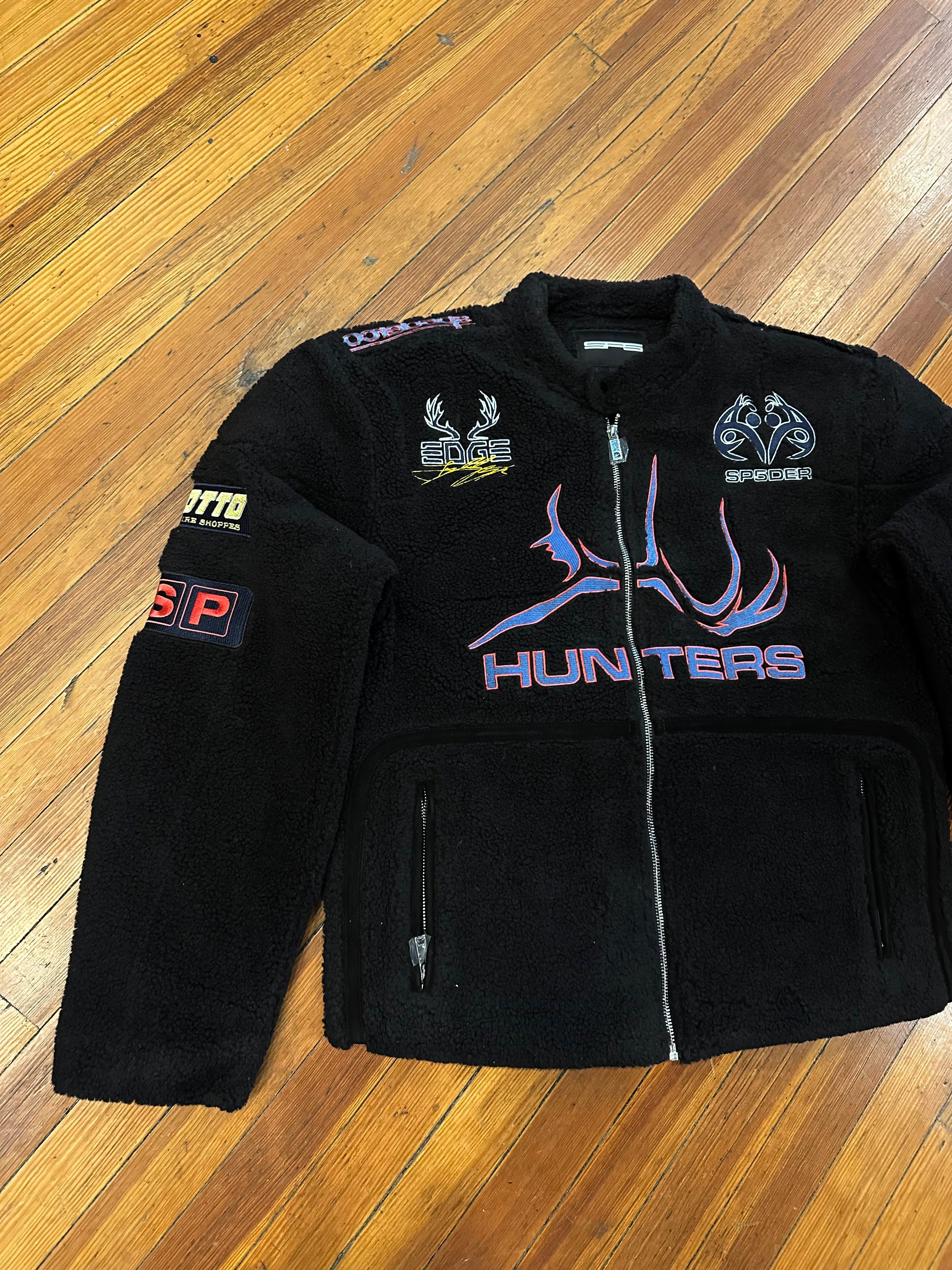 Sp5der Sherpa Hunter Moto Jacket “Black”