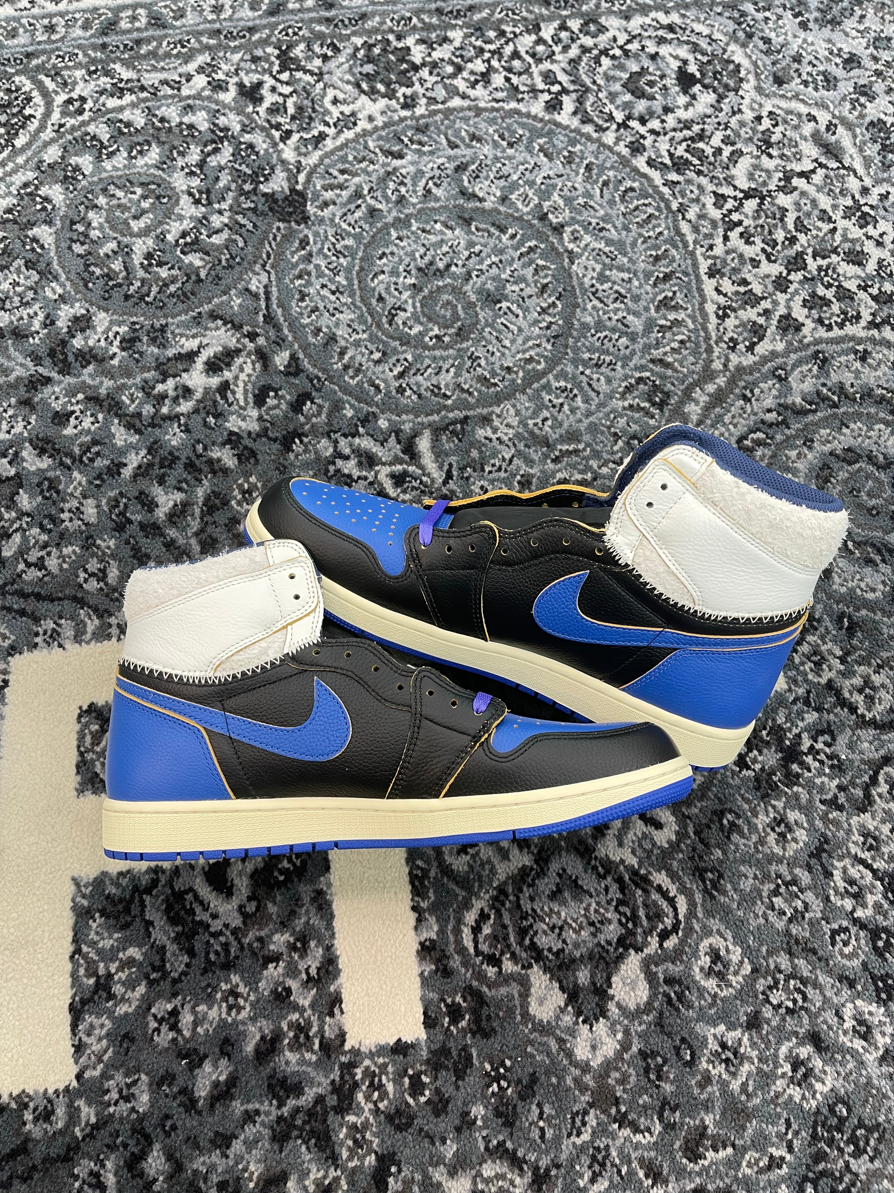 Jordan 1 High x Union x Fragment “Sport Royal”