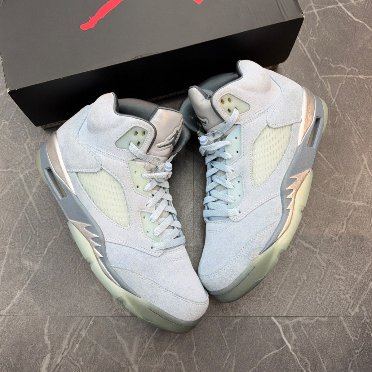Jordan 5 Retro Bluebird (Women's) - Image 1