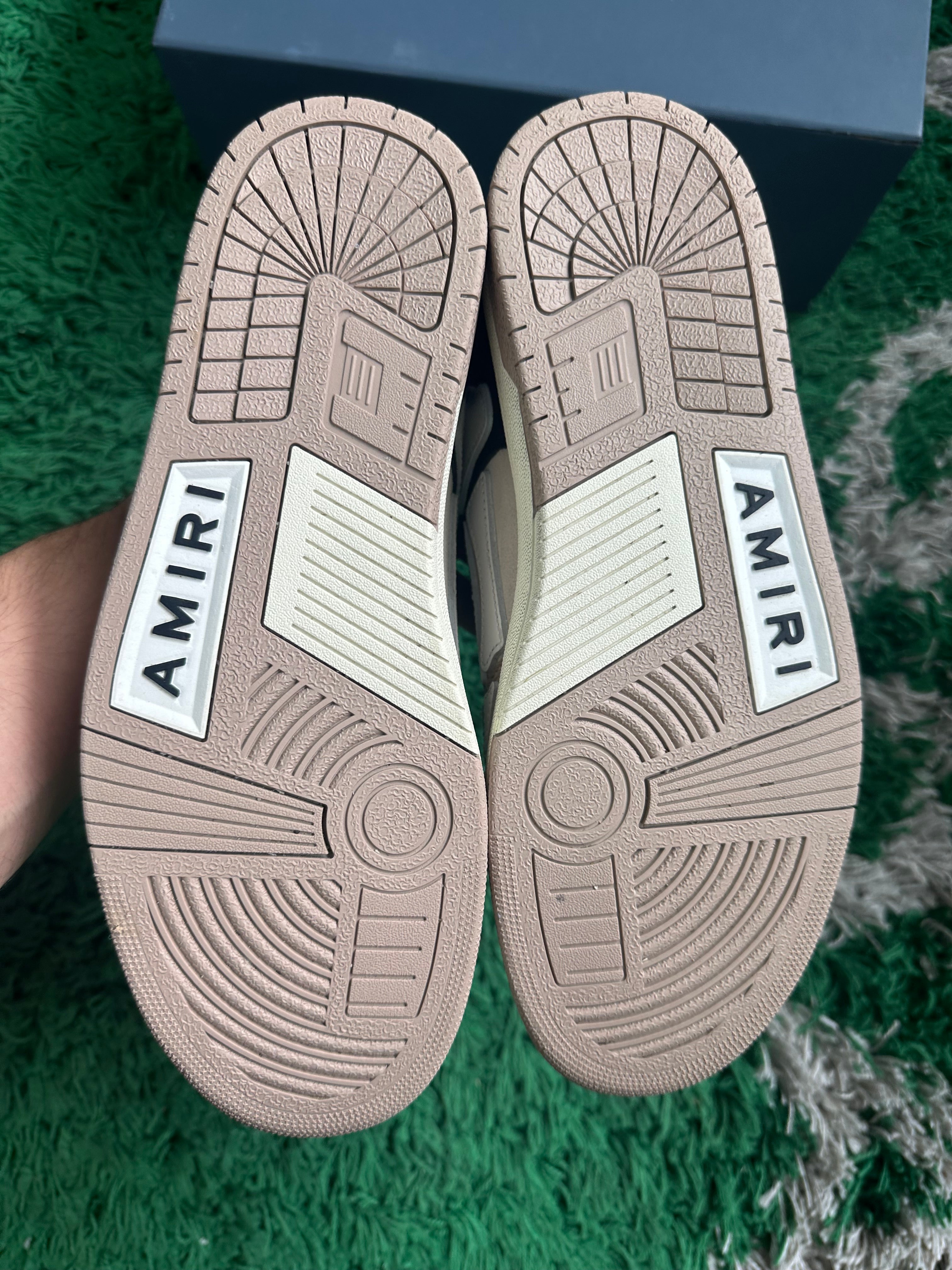 Amiri Bone Low “Black Tan”