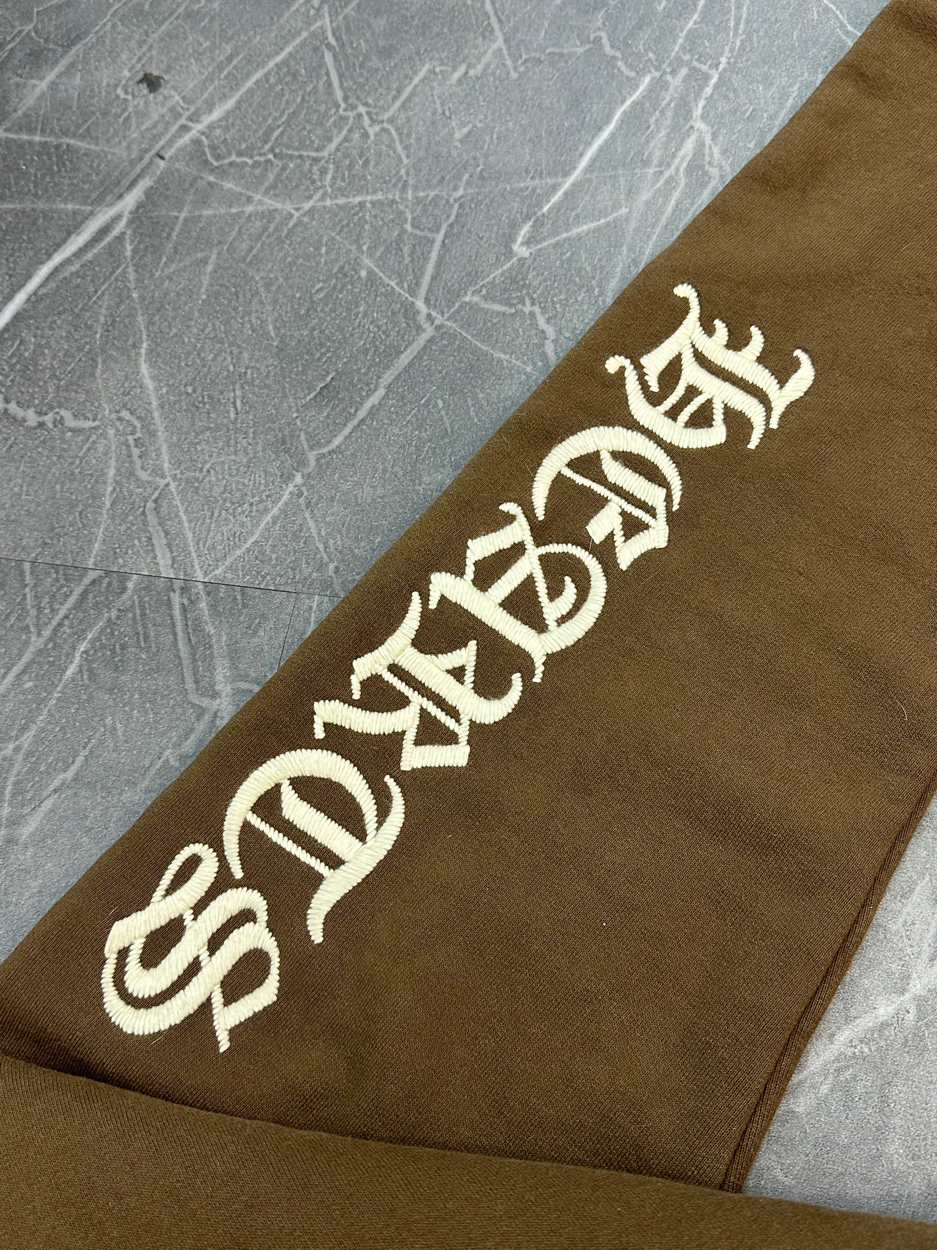 Chrome Hearts Embroidered Sweatpants “Brown”