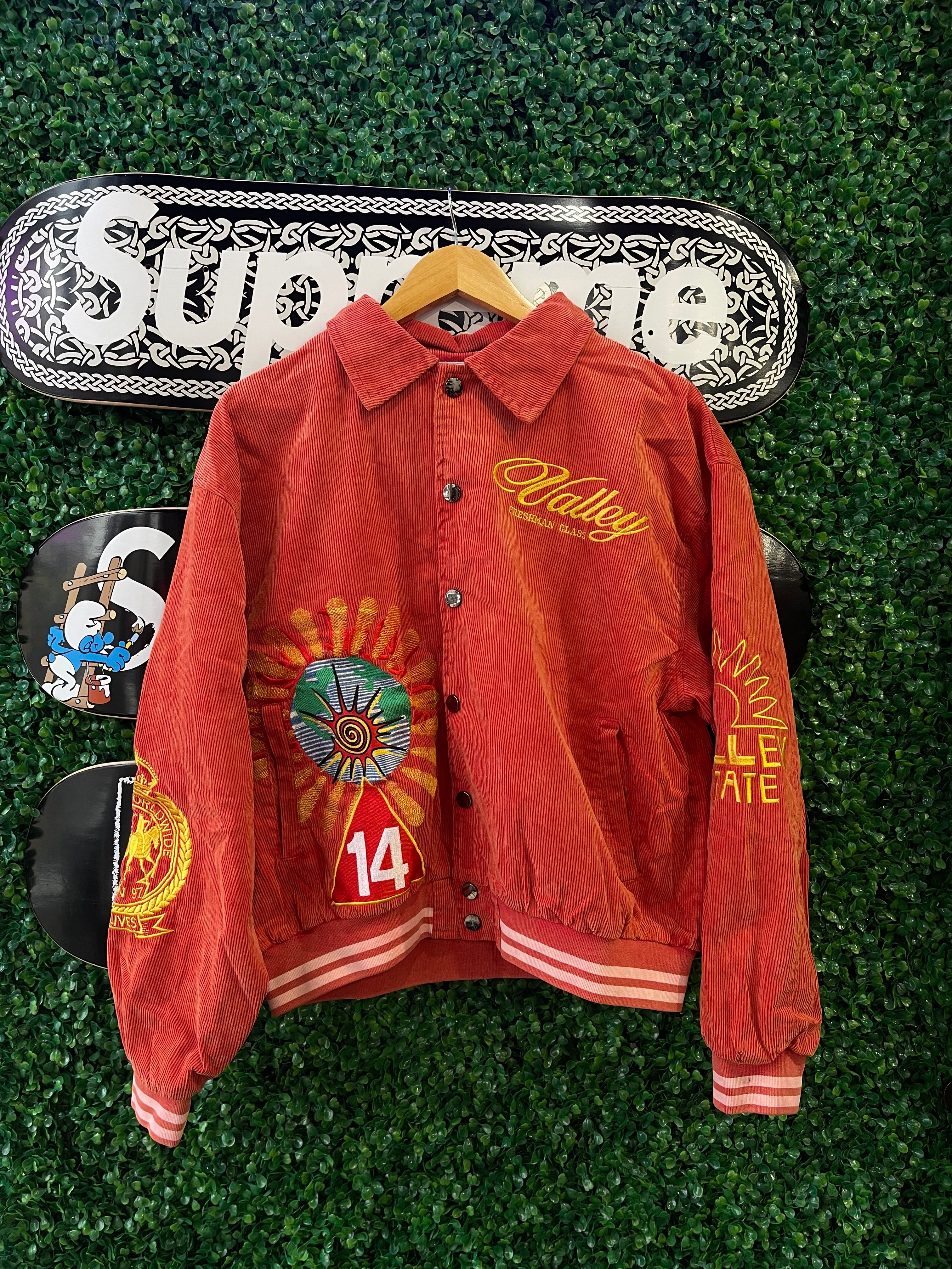 Vale Forever Collage Souvenir Varsity Jacket