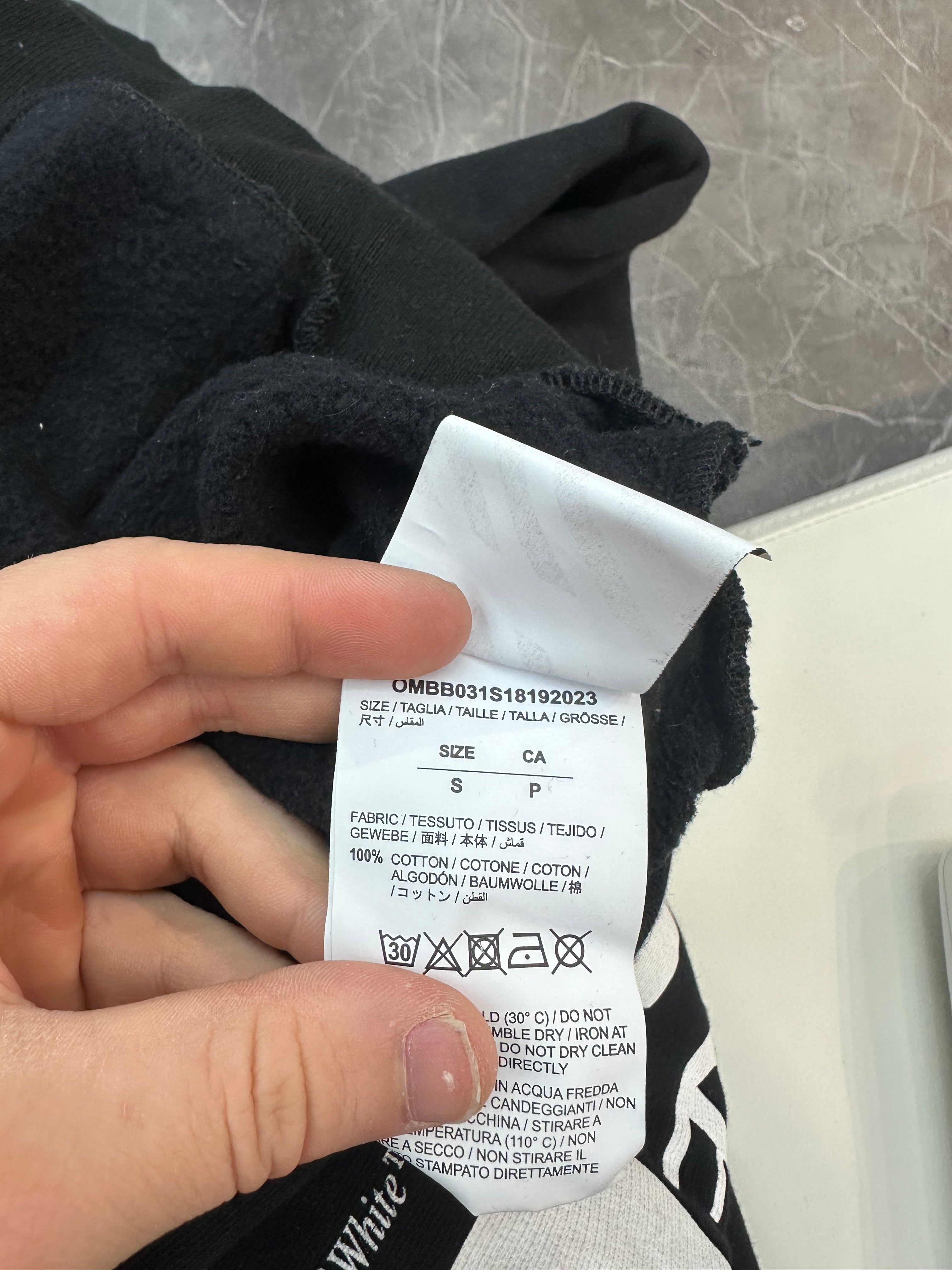 Off-White Temperature Hoodie “Black”