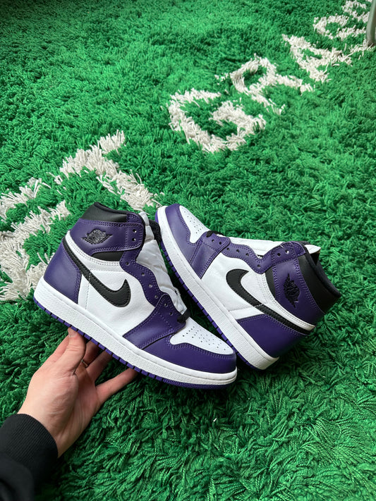 Jordan 1 High “Court Purple White”