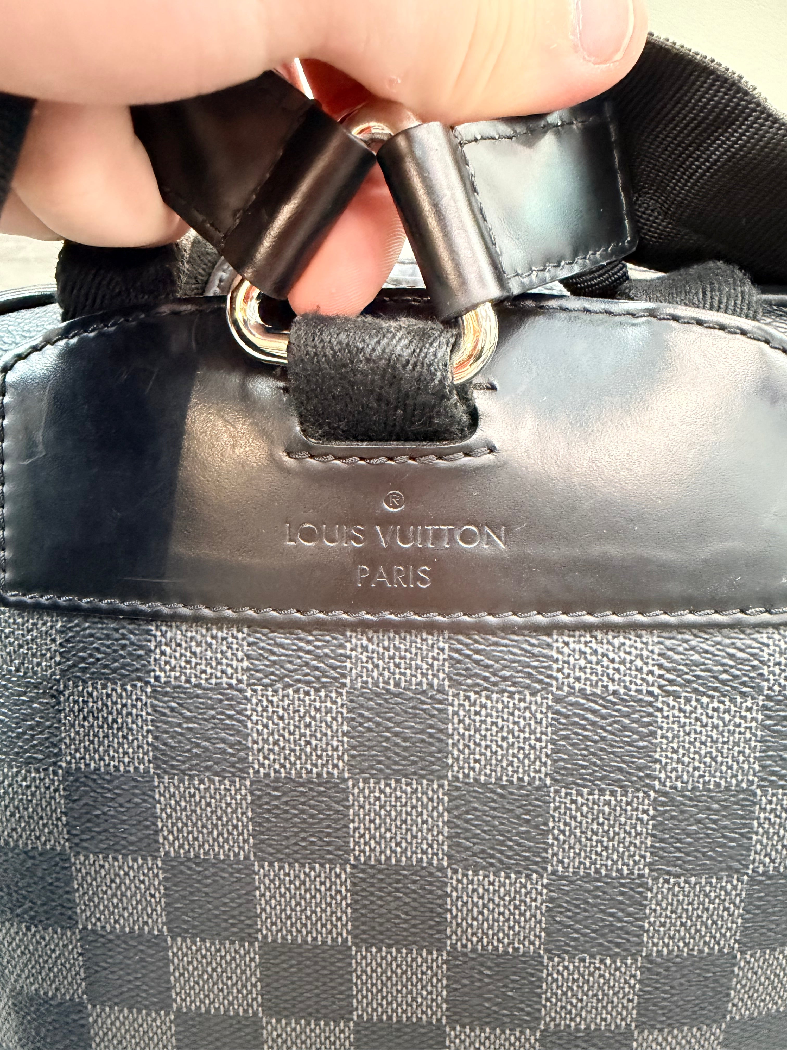 Louis Vuitton Black Monogram Backpack