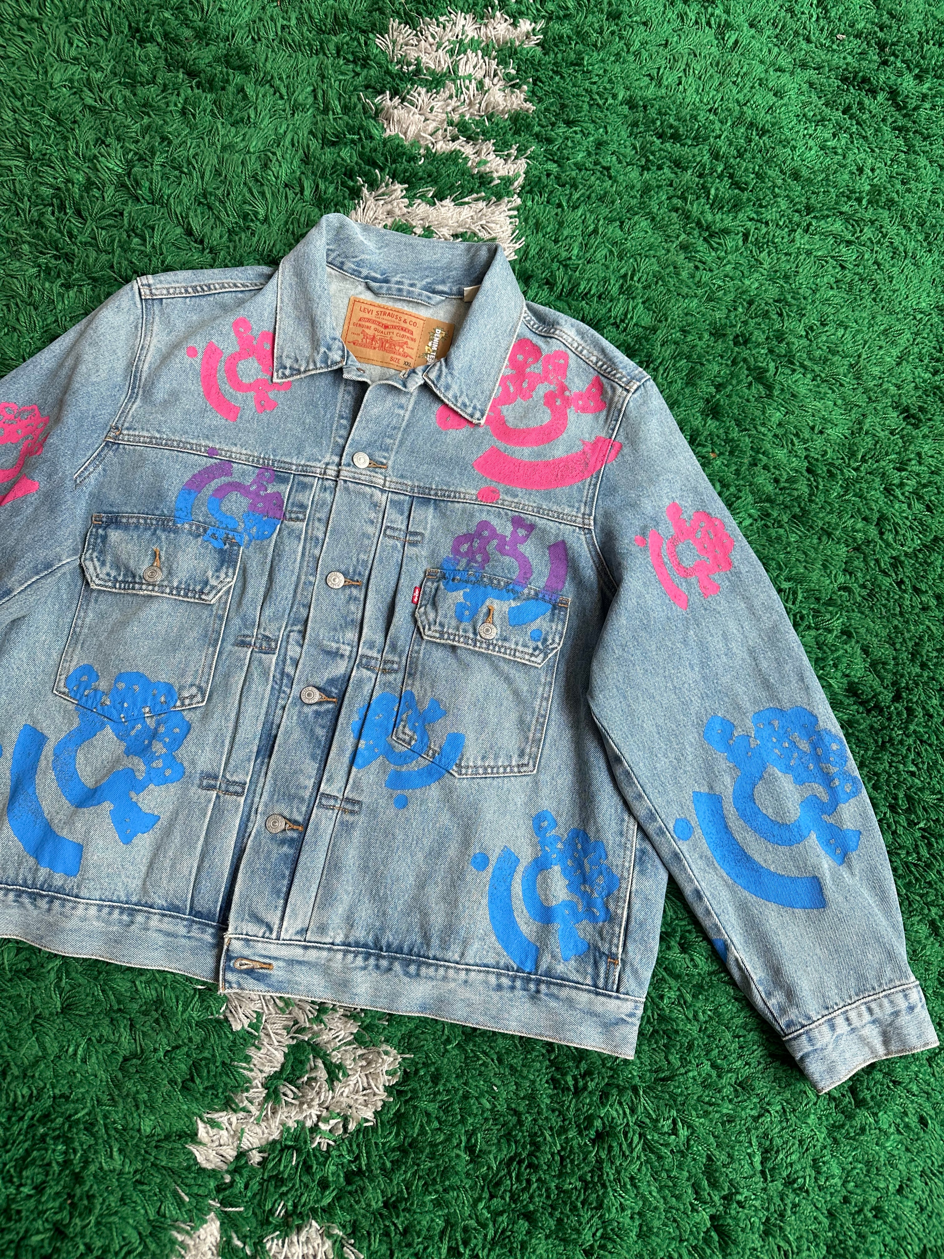 Denim Tears BSTROY Tears Washed Denim Jacket