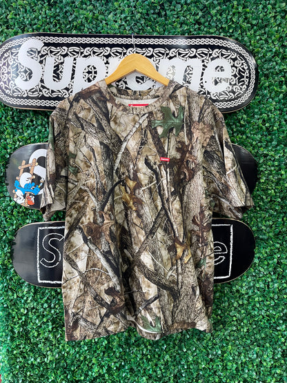 Supreme Small Box Logo Tee HTC Camo