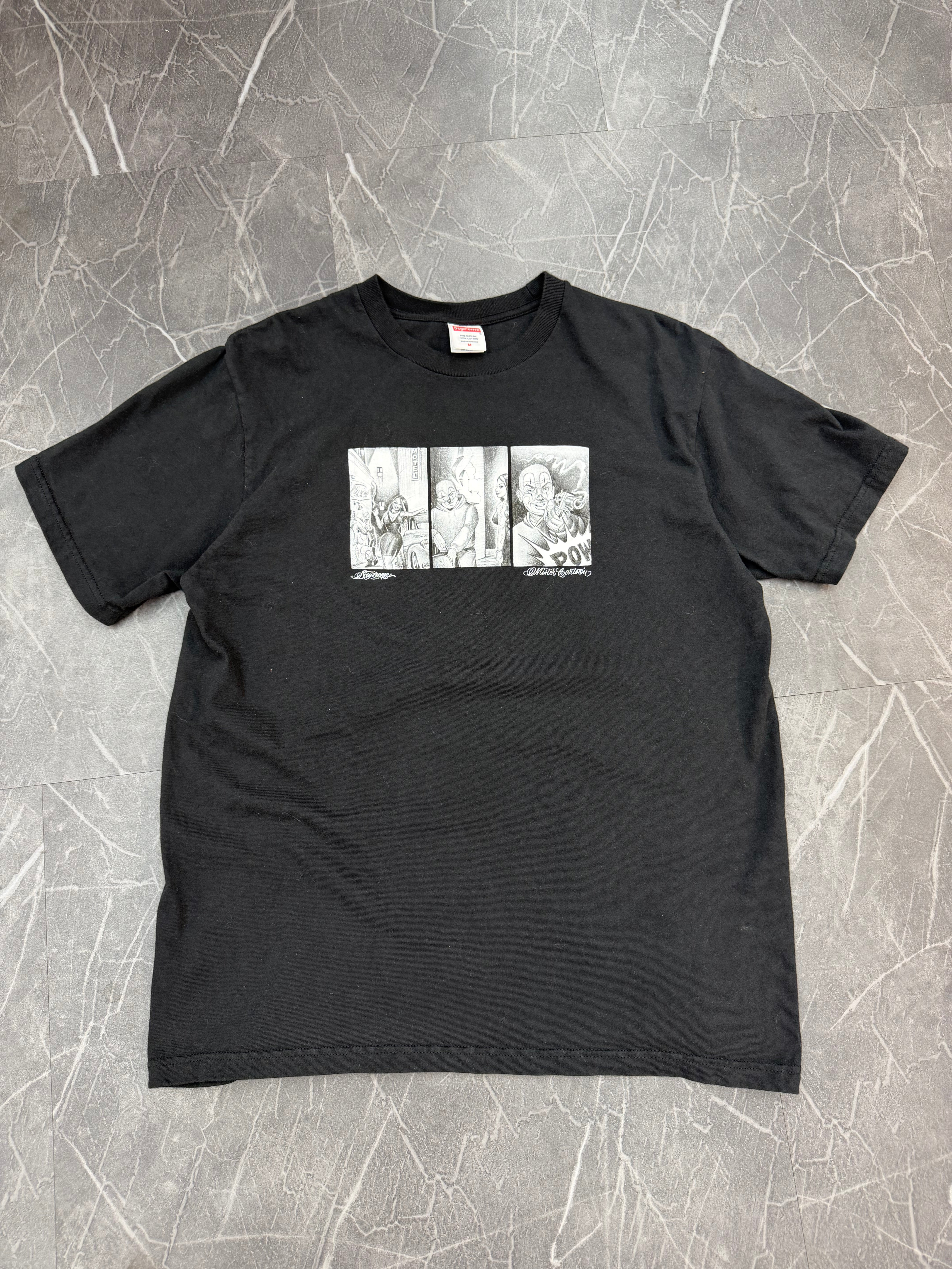 Supreme Mister Cartoon POW Tee “Black”
