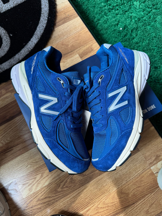 New Balance 990v4 “miUSA Aime Leon Dore Blue”