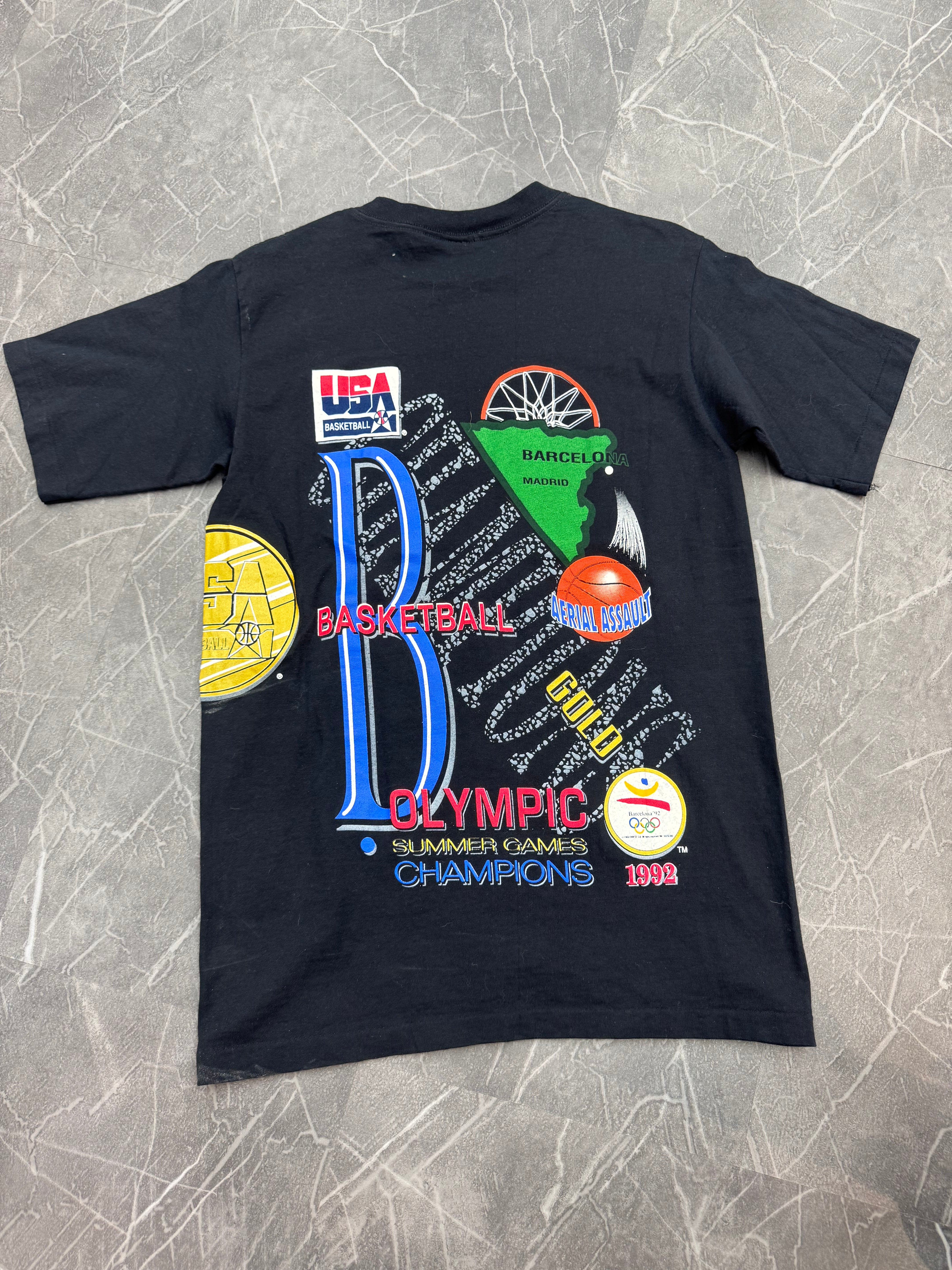1992 Barcelona Olympics USA Basketball Tee (M)