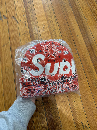 Supreme Beanie Bandana “Red”