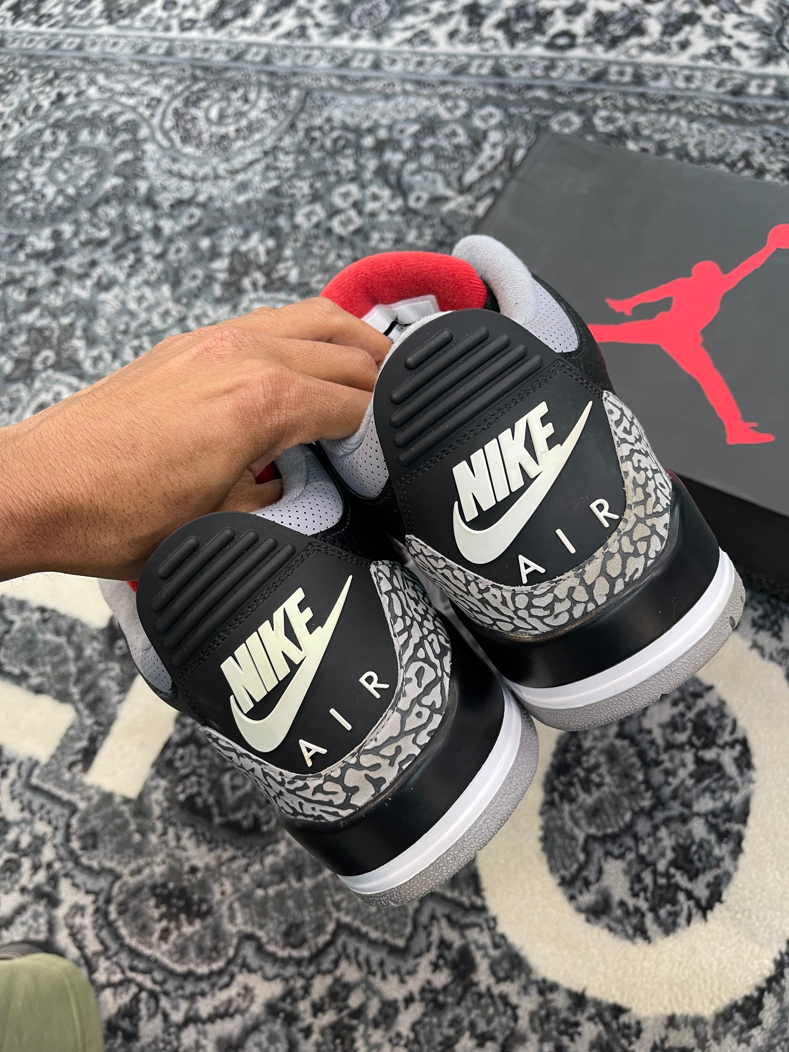 Jordan 3 “Black Cement” (2018)