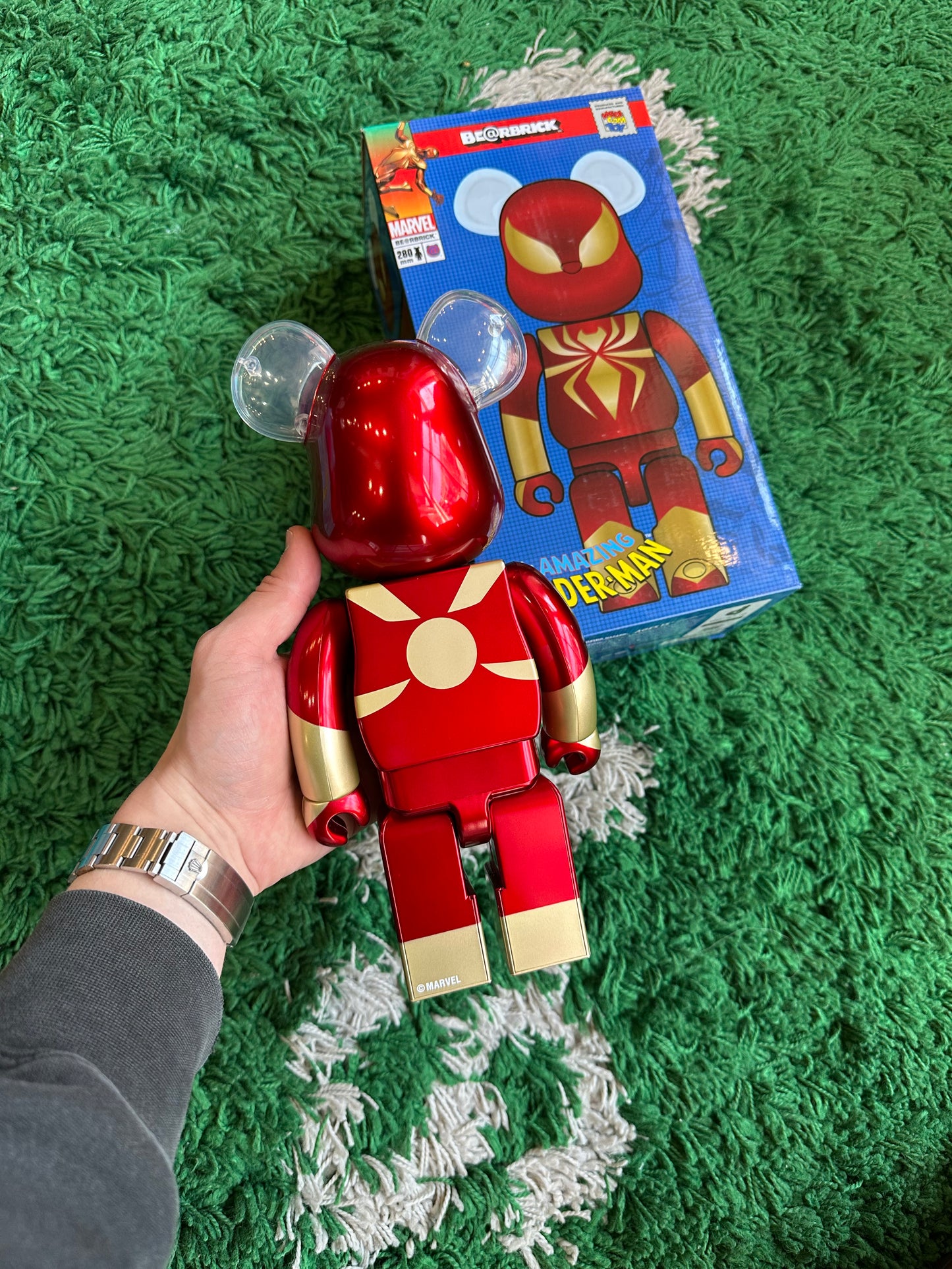 BearBrick 400% “Spiderman Japan Exclusive”